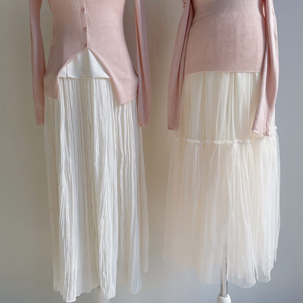 ウール混オフショルダーリブニット | 詳細画像19