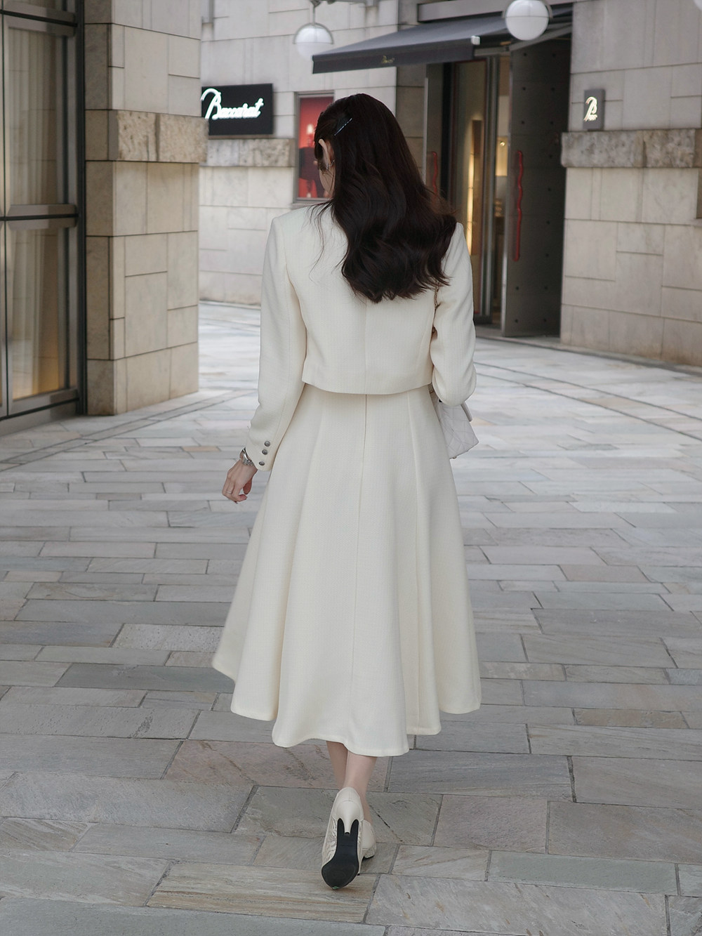 ツイードハートネックワンピース | 詳細画像10