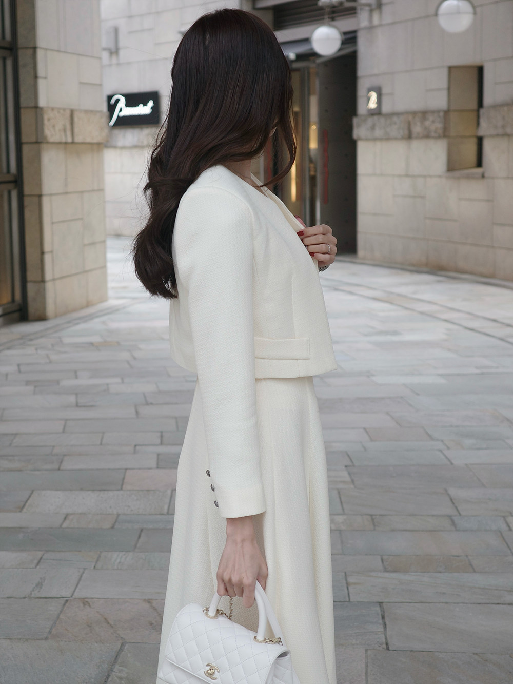 ツイードハートネックワンピース | 詳細画像16