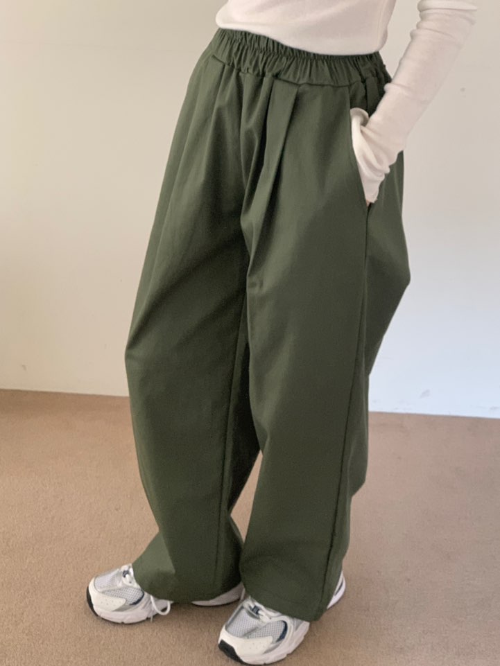 ウエストゴムタックワイドパンツ | 詳細画像5