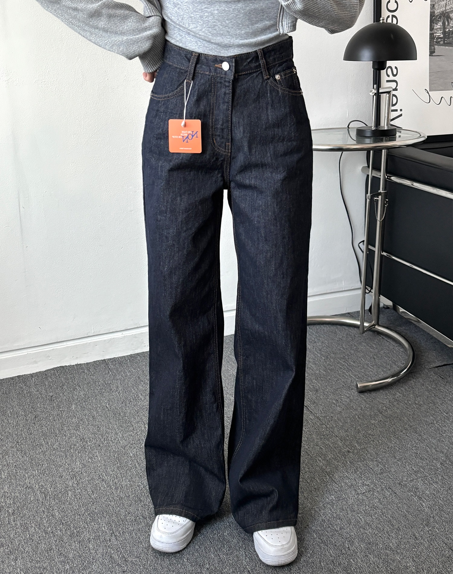 ノンフェードワイドデニムパンツ | 詳細画像6