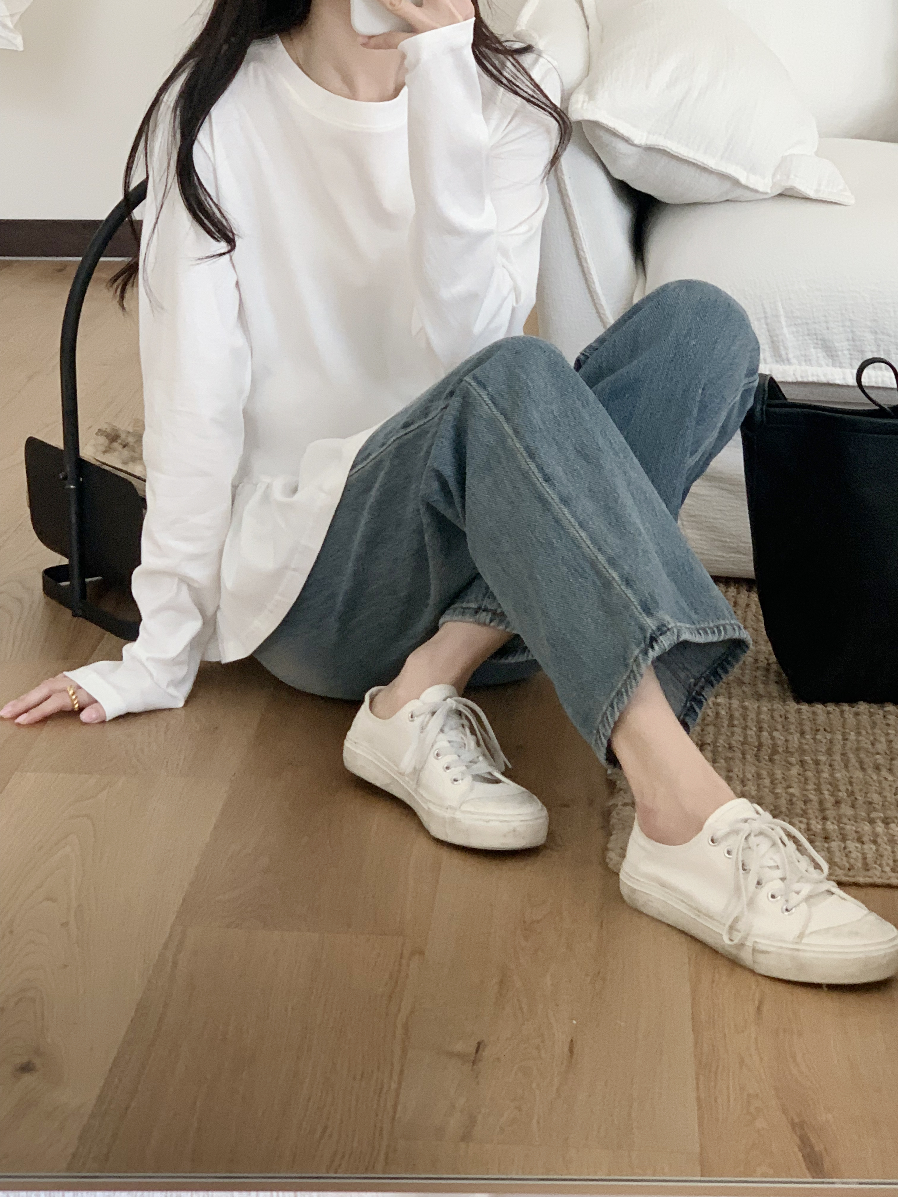 コットンペプラムTシャツ | 詳細画像4