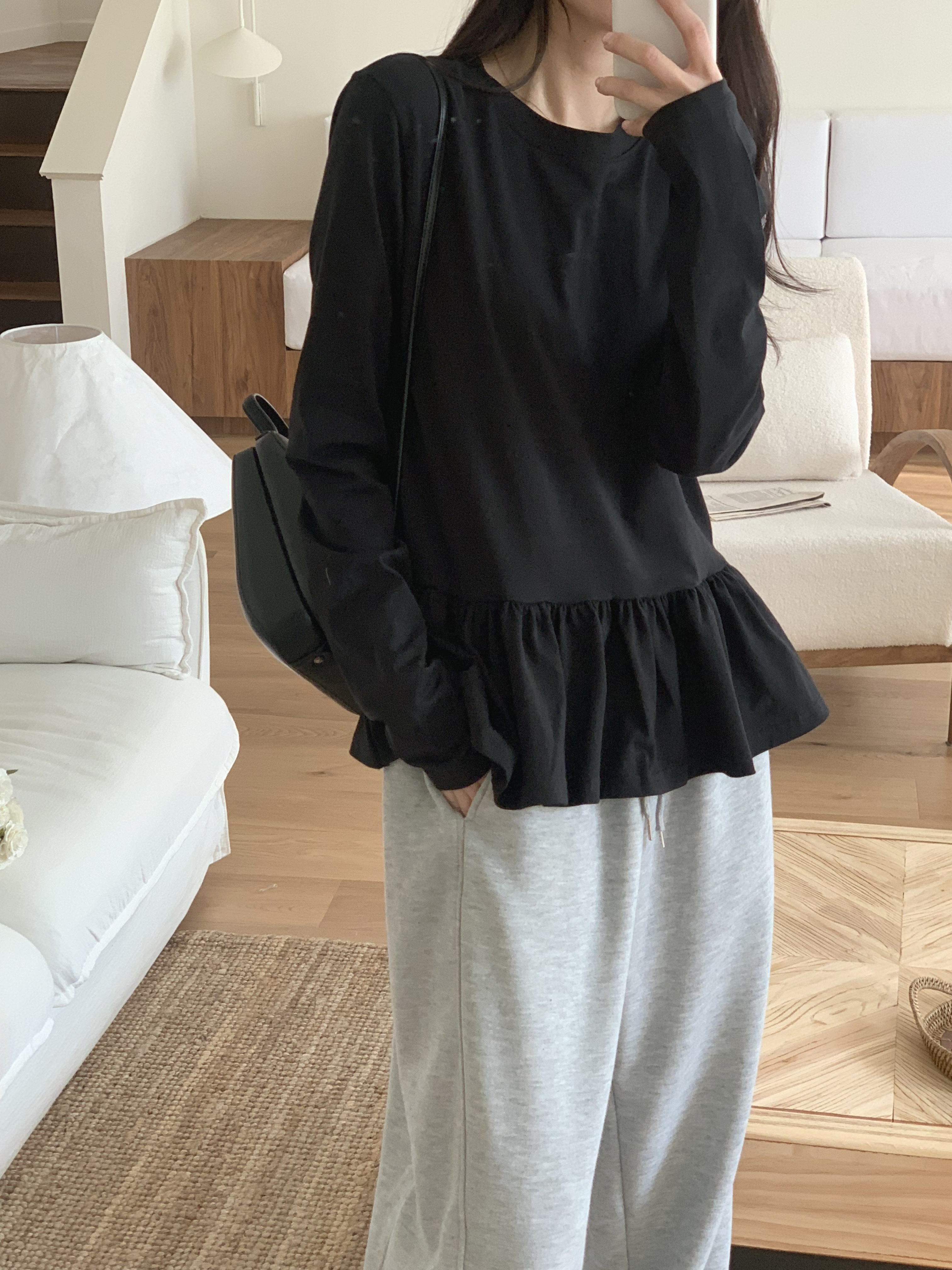 コットンペプラムTシャツ | 詳細画像13