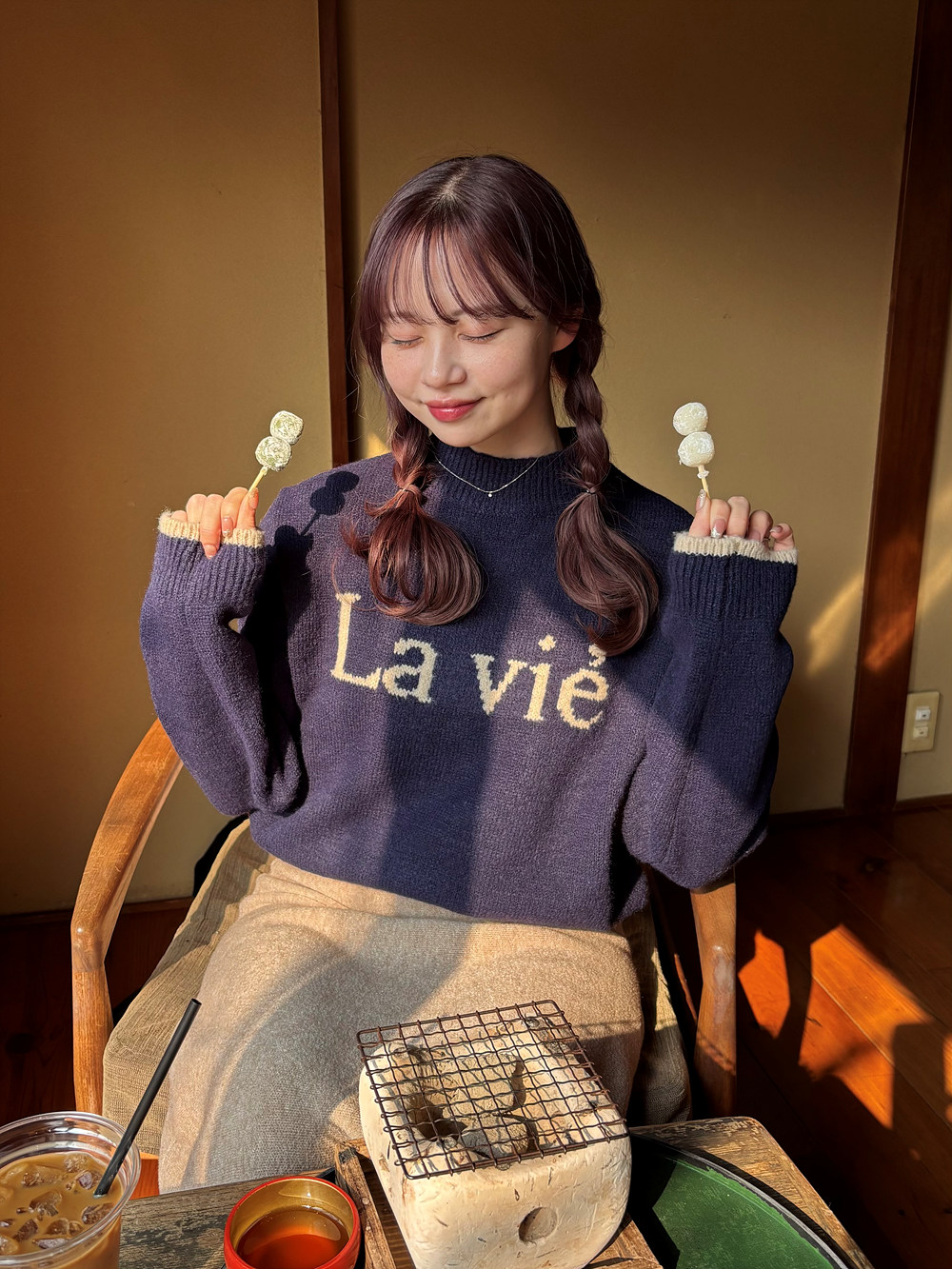 ハーフネック配色ロゴニット | 詳細画像2