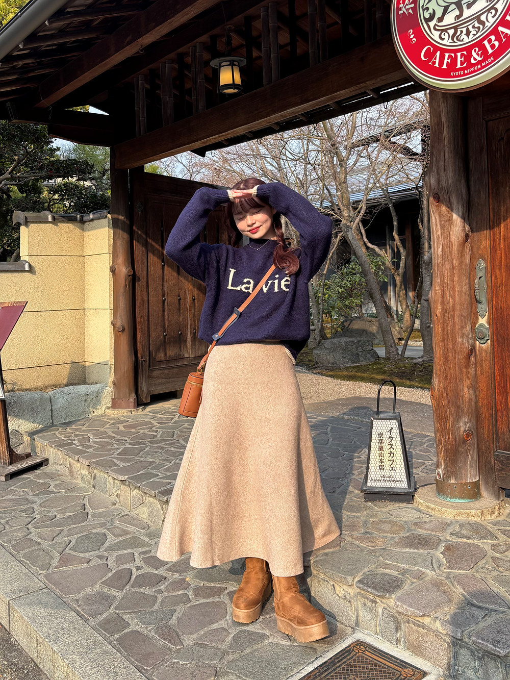 ハーフネック配色ロゴニット | 詳細画像4