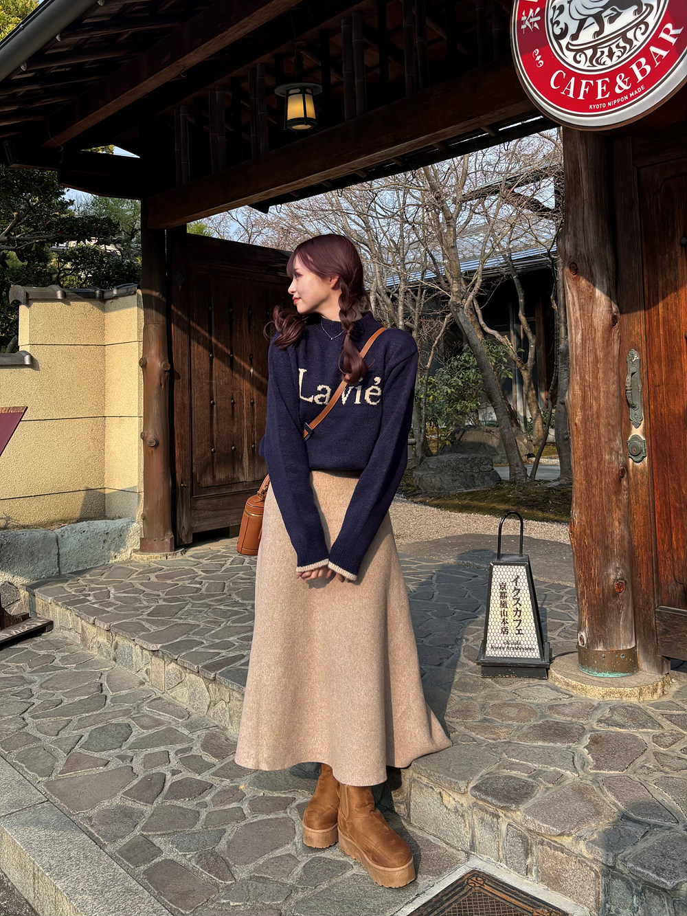 ハーフネック配色ロゴニット | 詳細画像5