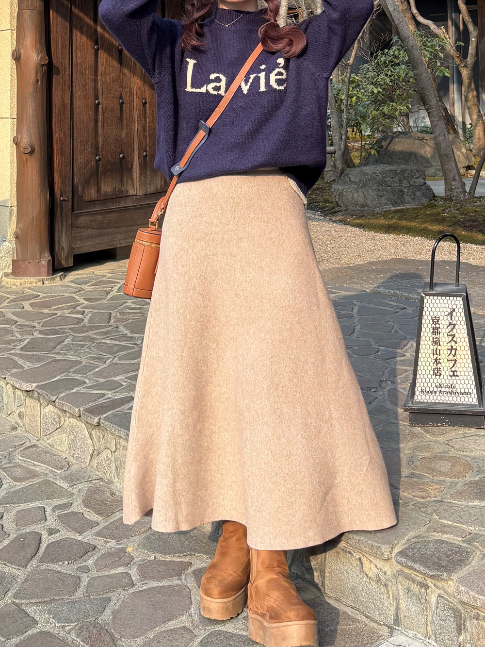 ハーフネック配色ロゴニット | 詳細画像9