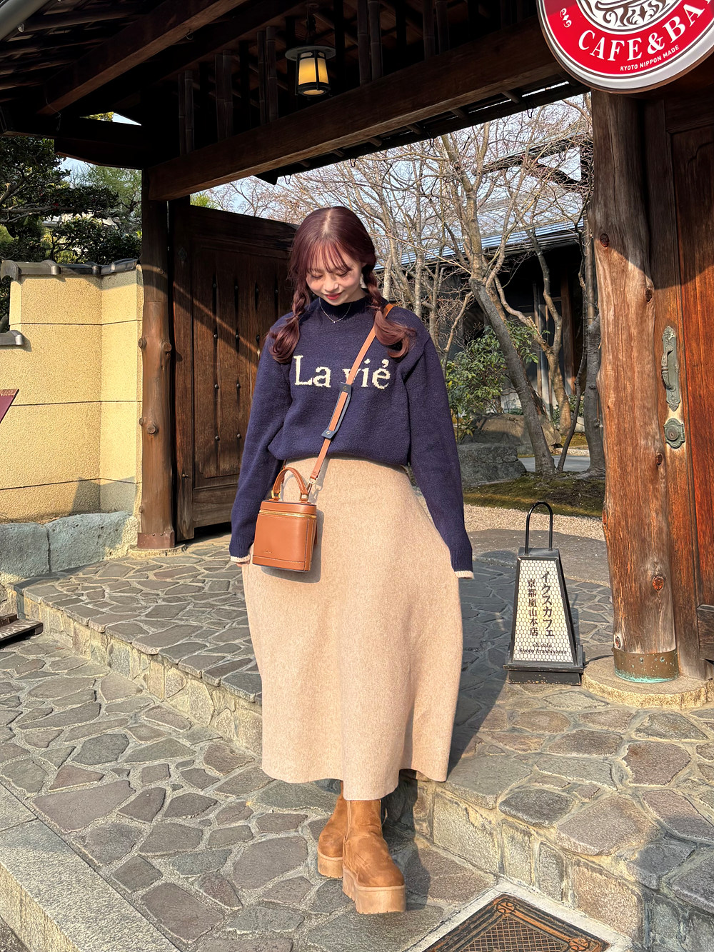 ハーフネック配色ロゴニット | 詳細画像13