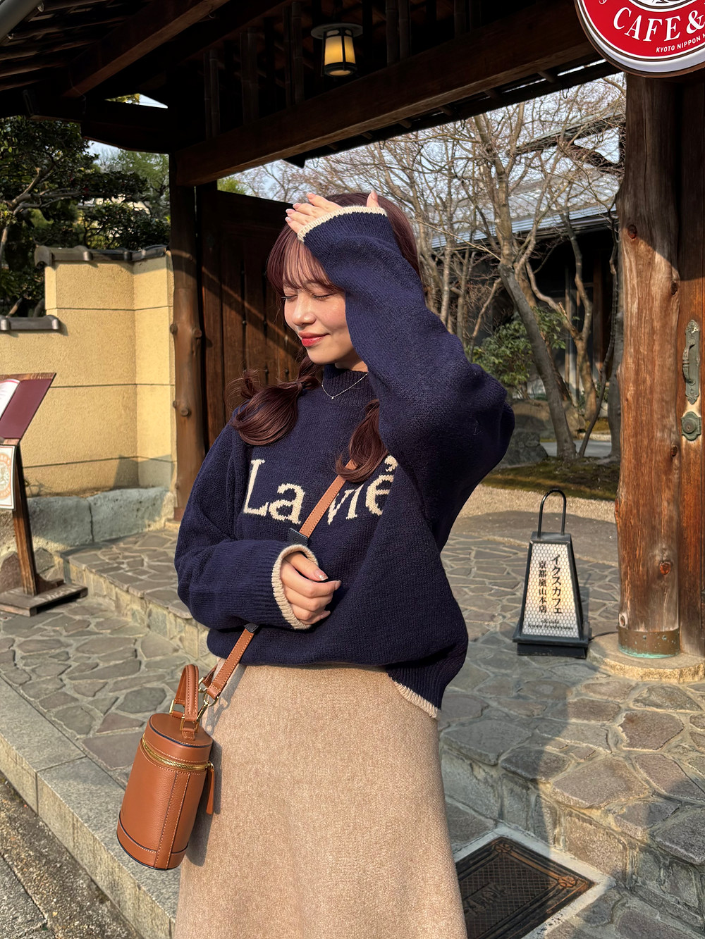 ハーフネック配色ロゴニット | 詳細画像14