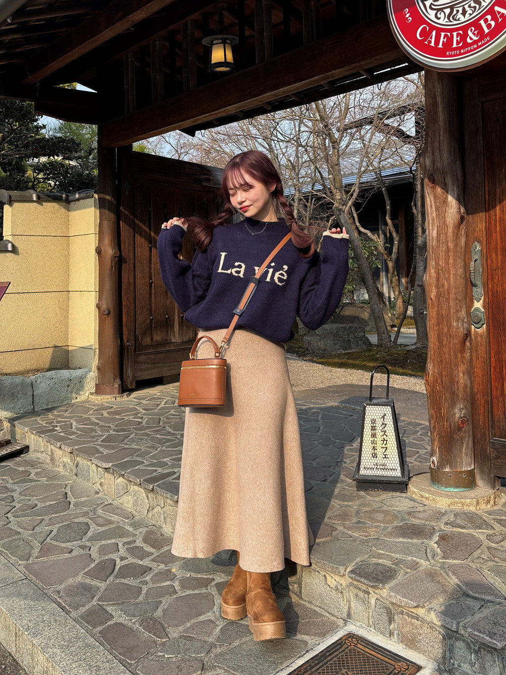 ハーフネック配色ロゴニット | 詳細画像16