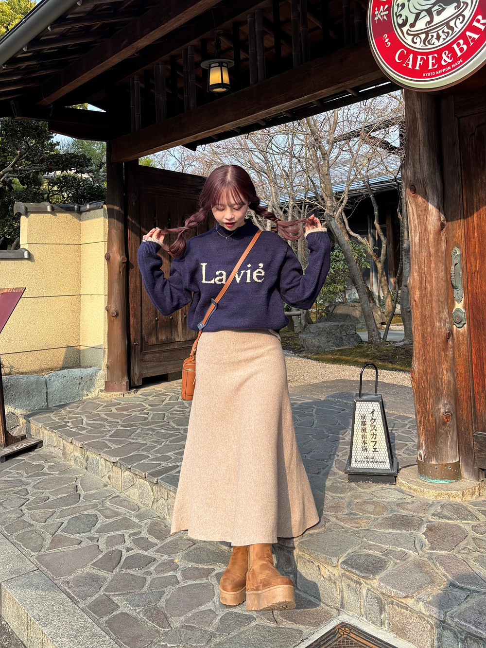 ハーフネック配色ロゴニット | 詳細画像18