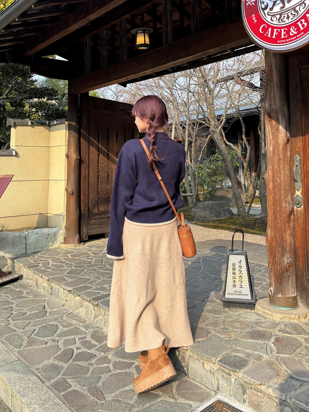 ハーフネック配色ロゴニット | 詳細画像21