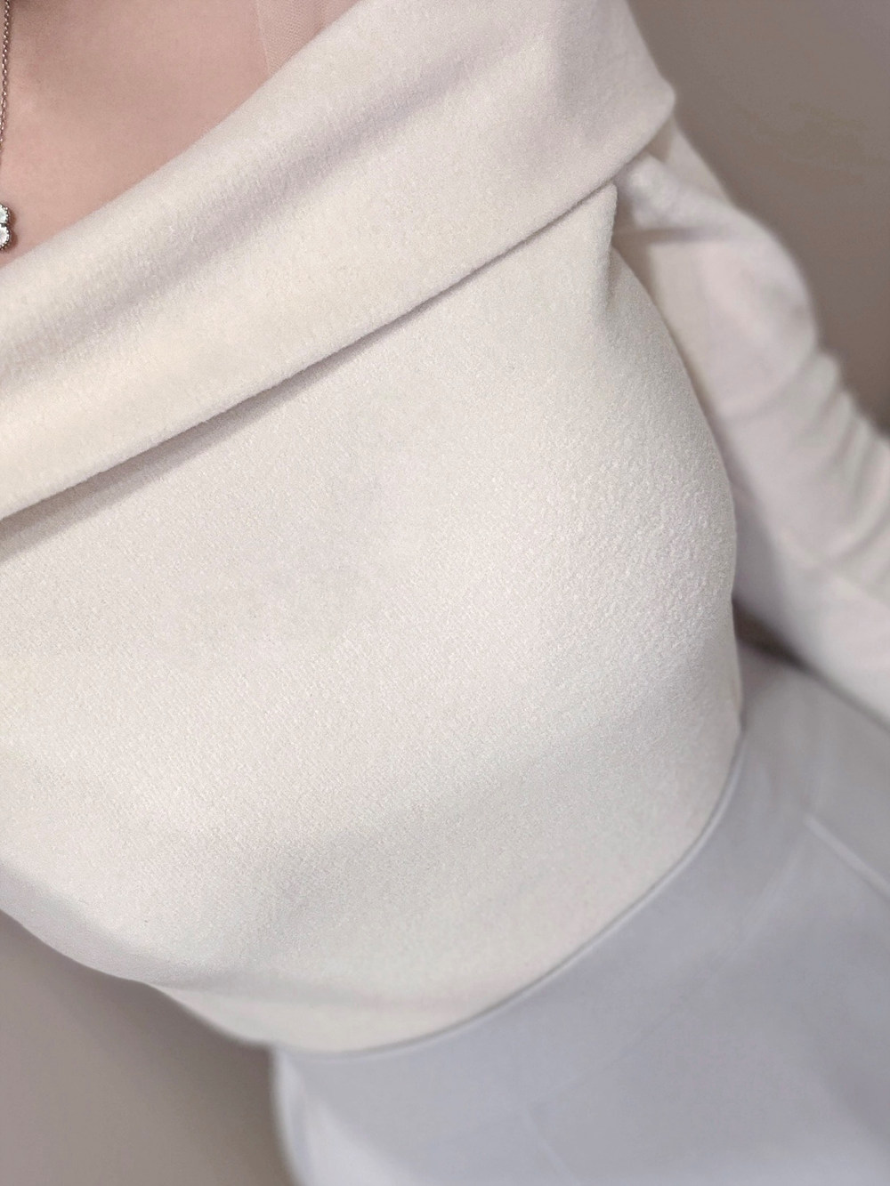 シースルーオフショルTシャツ | 詳細画像10