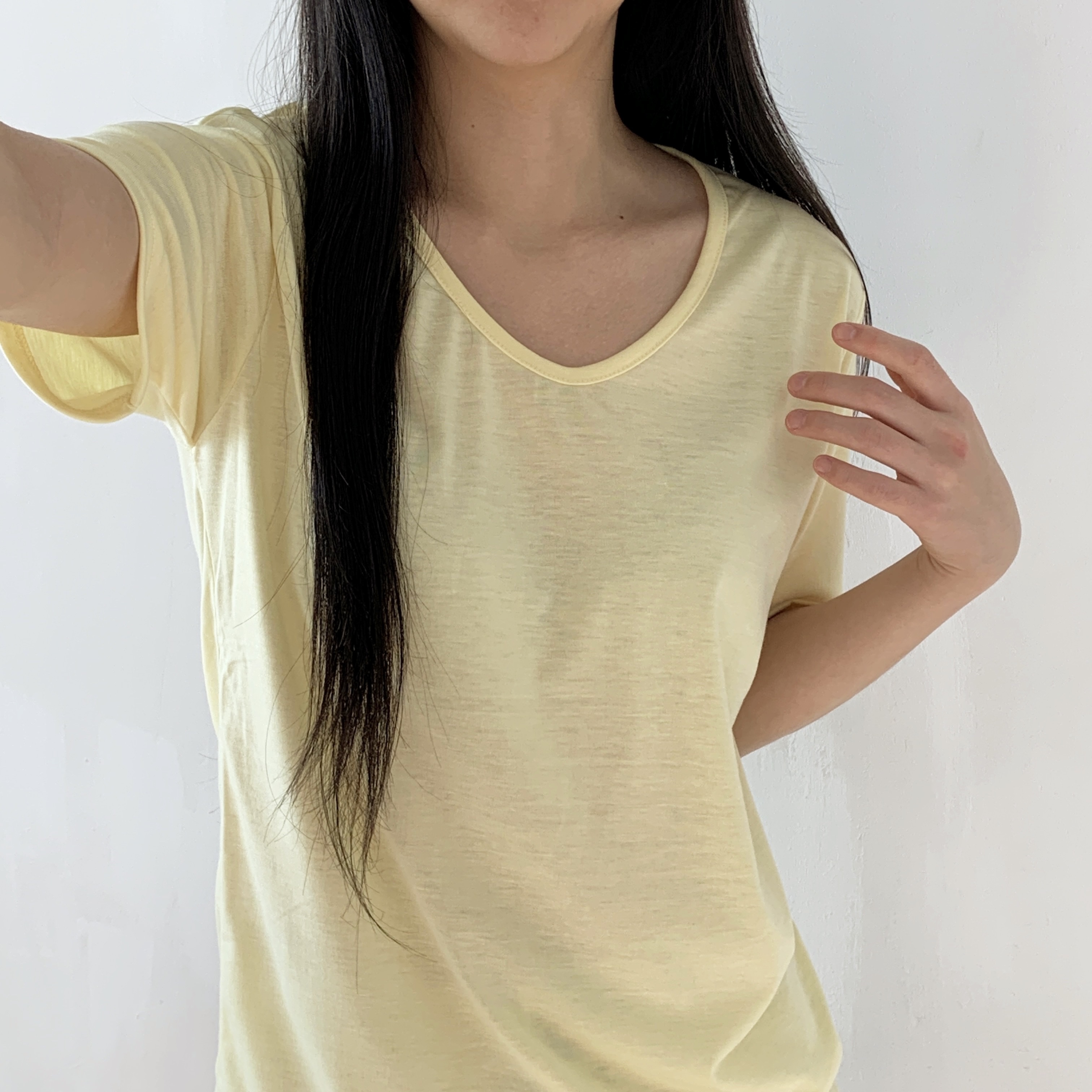 Vネック半袖Tシャツ | 詳細画像3