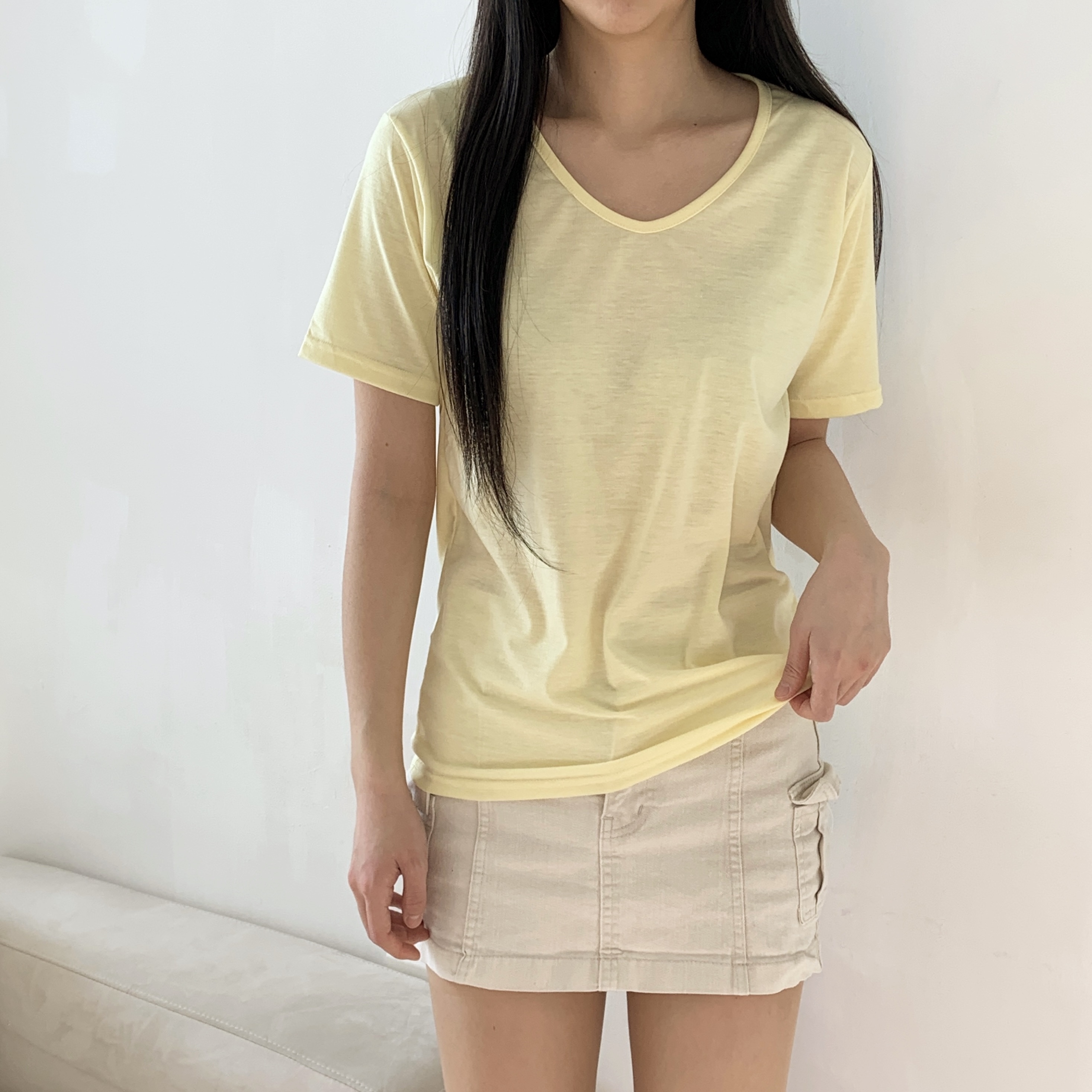 Vネック半袖Tシャツ | 詳細画像4