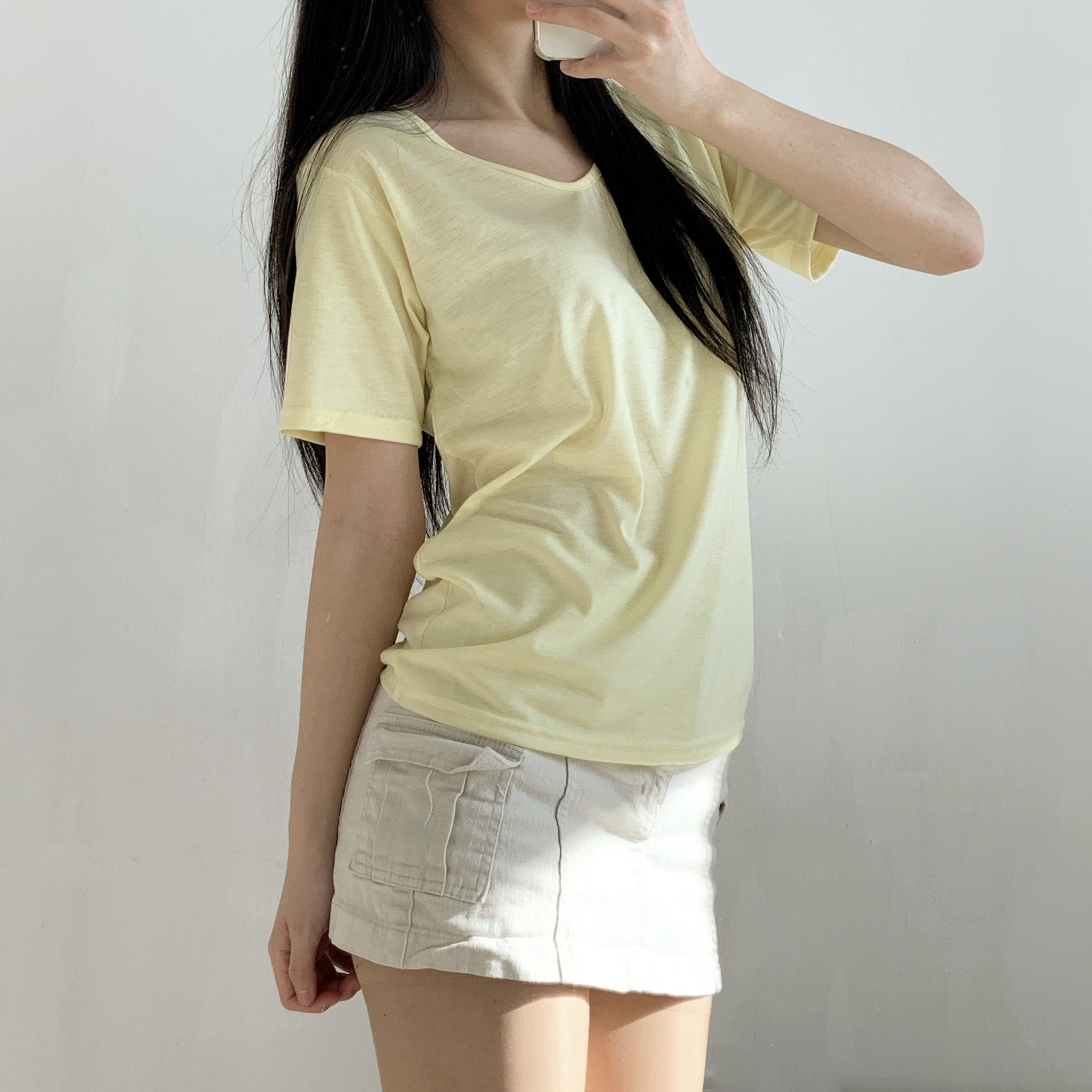 Vネック半袖Tシャツ | 詳細画像8