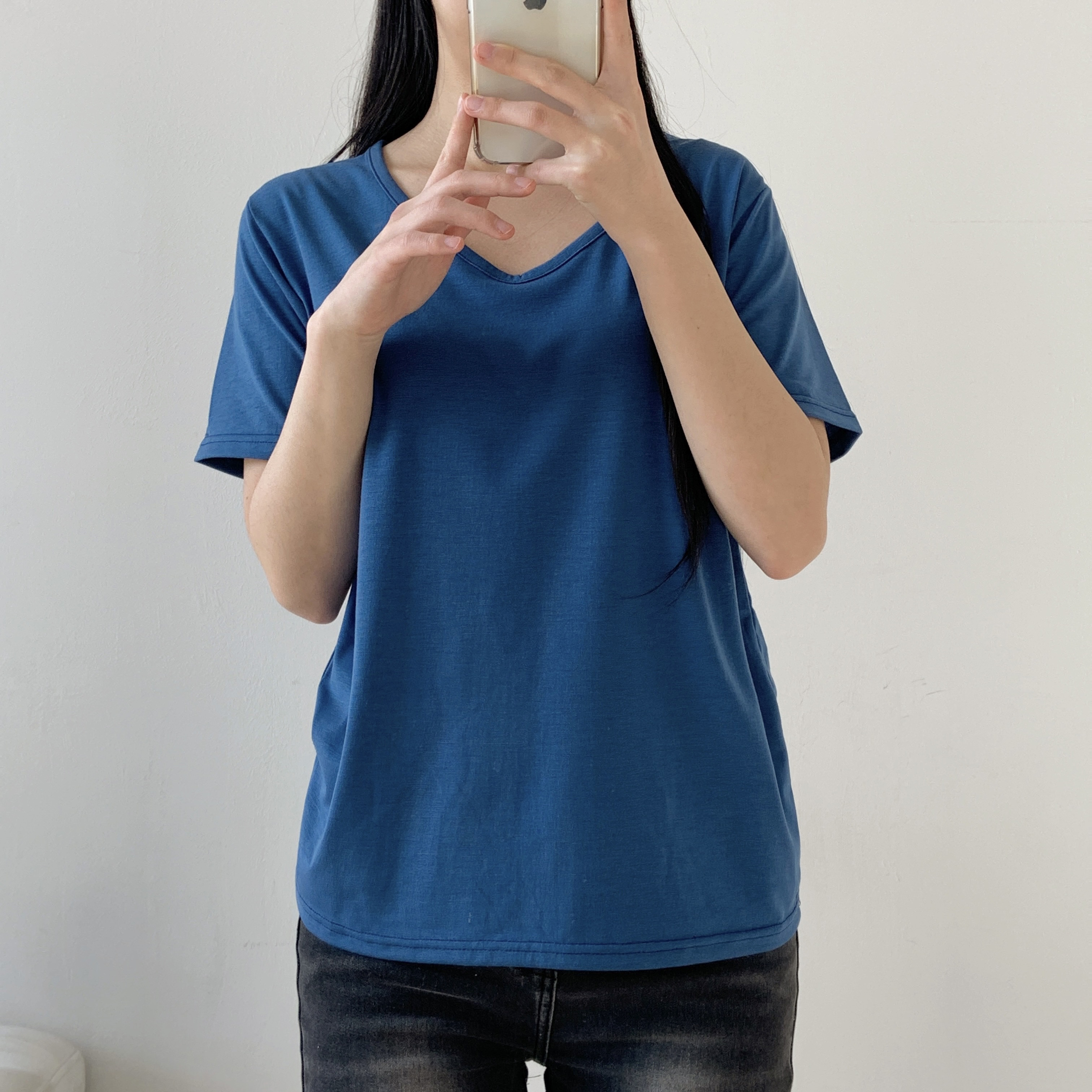 Vネック半袖Tシャツ | 詳細画像20