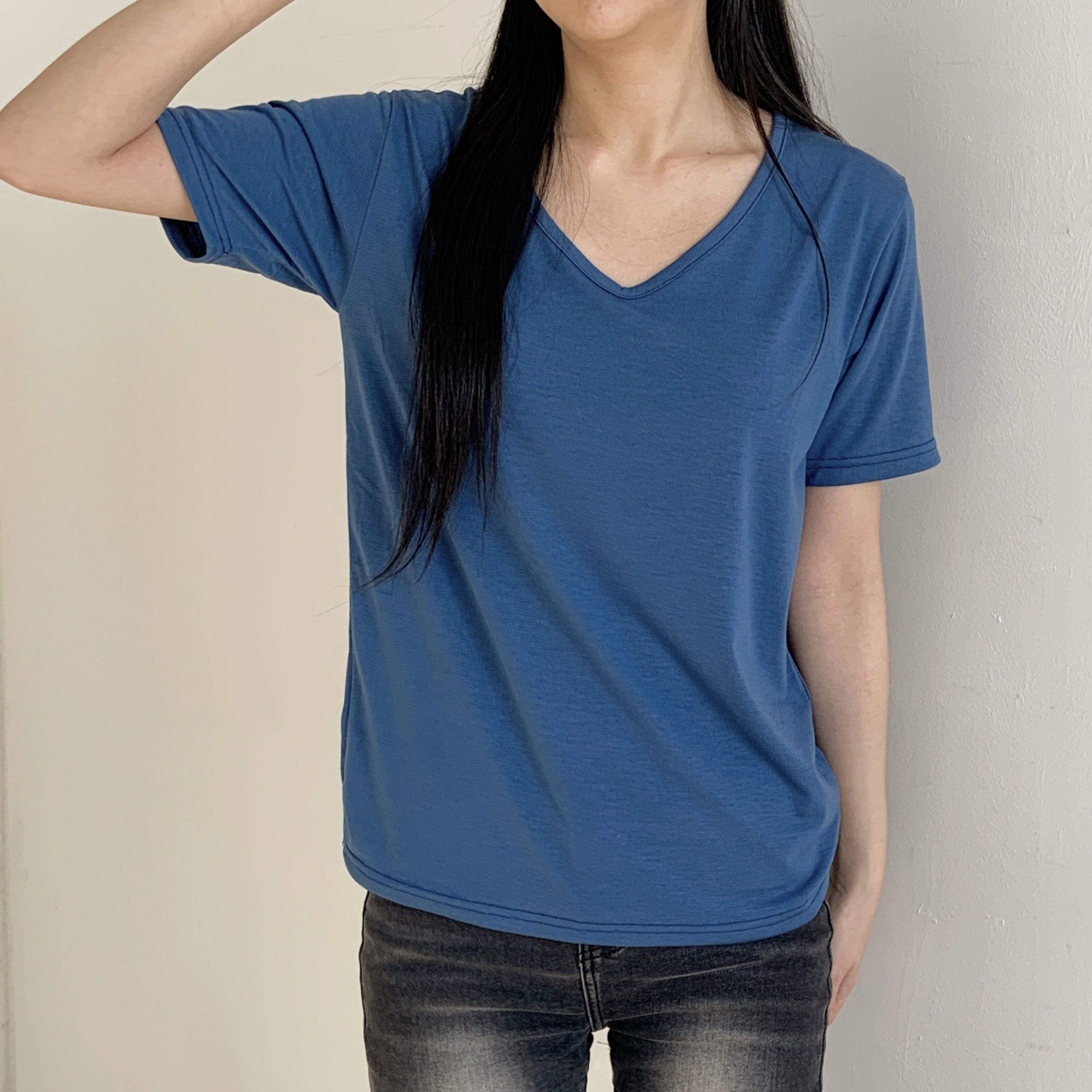 Vネック半袖Tシャツ | 詳細画像13