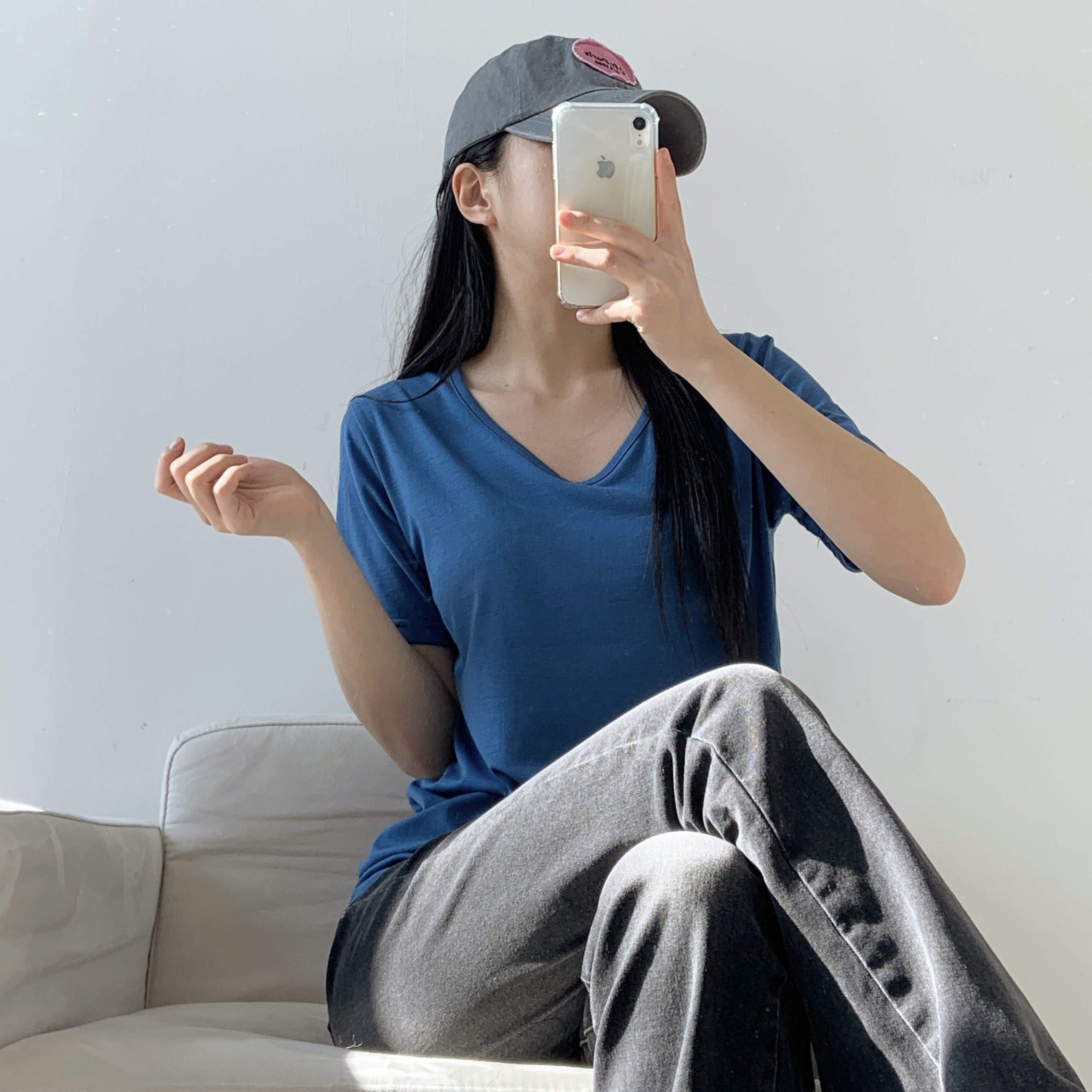 Vネック半袖Tシャツ | 詳細画像15