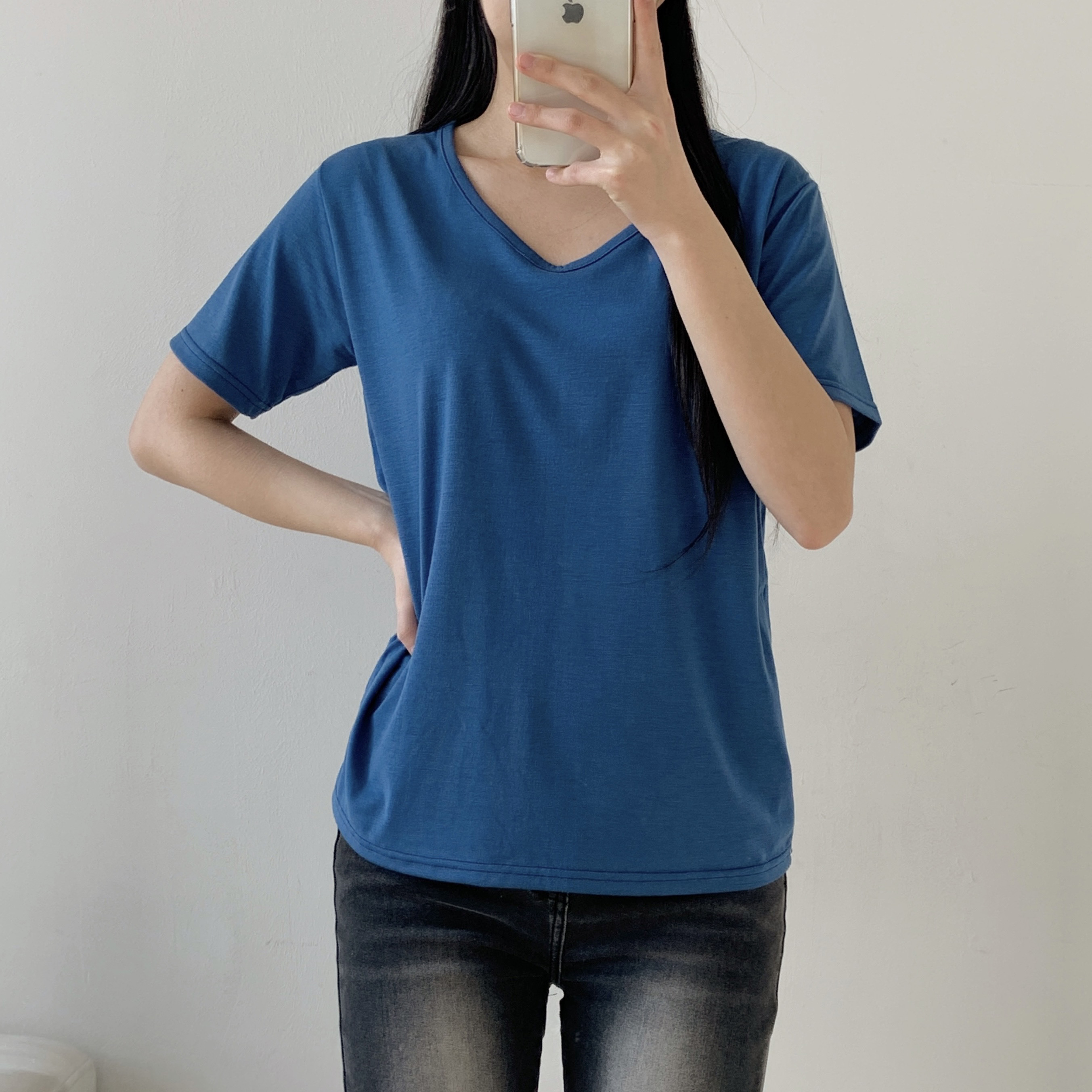 Vネック半袖Tシャツ | 詳細画像16