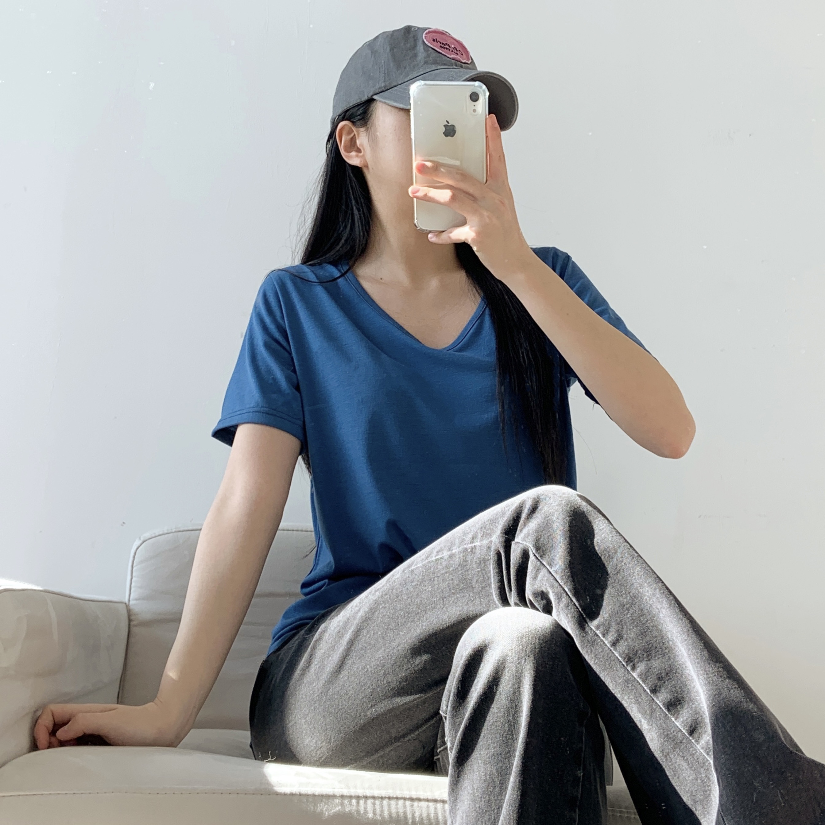 Vネック半袖Tシャツ | 詳細画像18