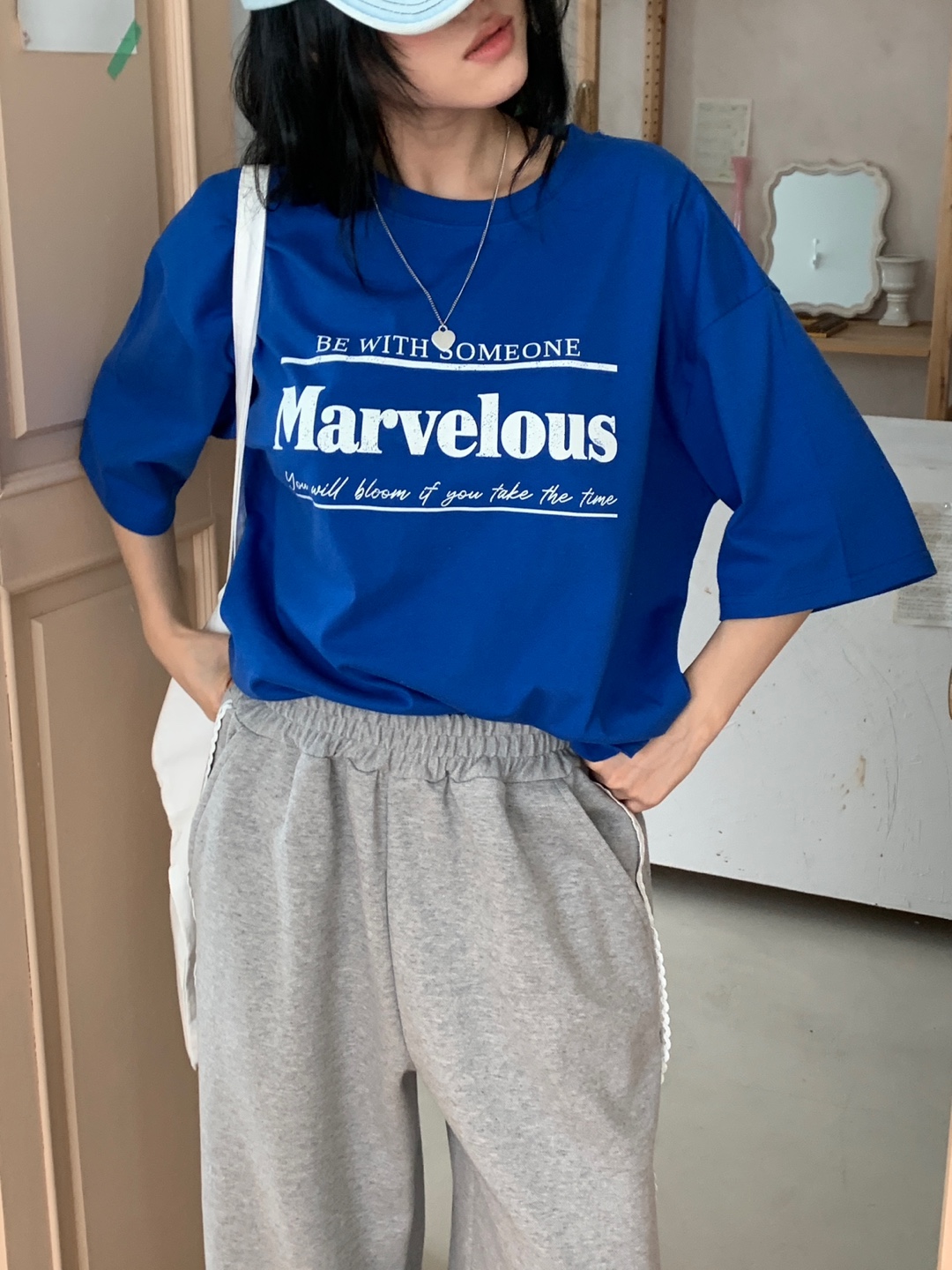 MarvelousロゴボクシーTシャツ | 詳細画像2