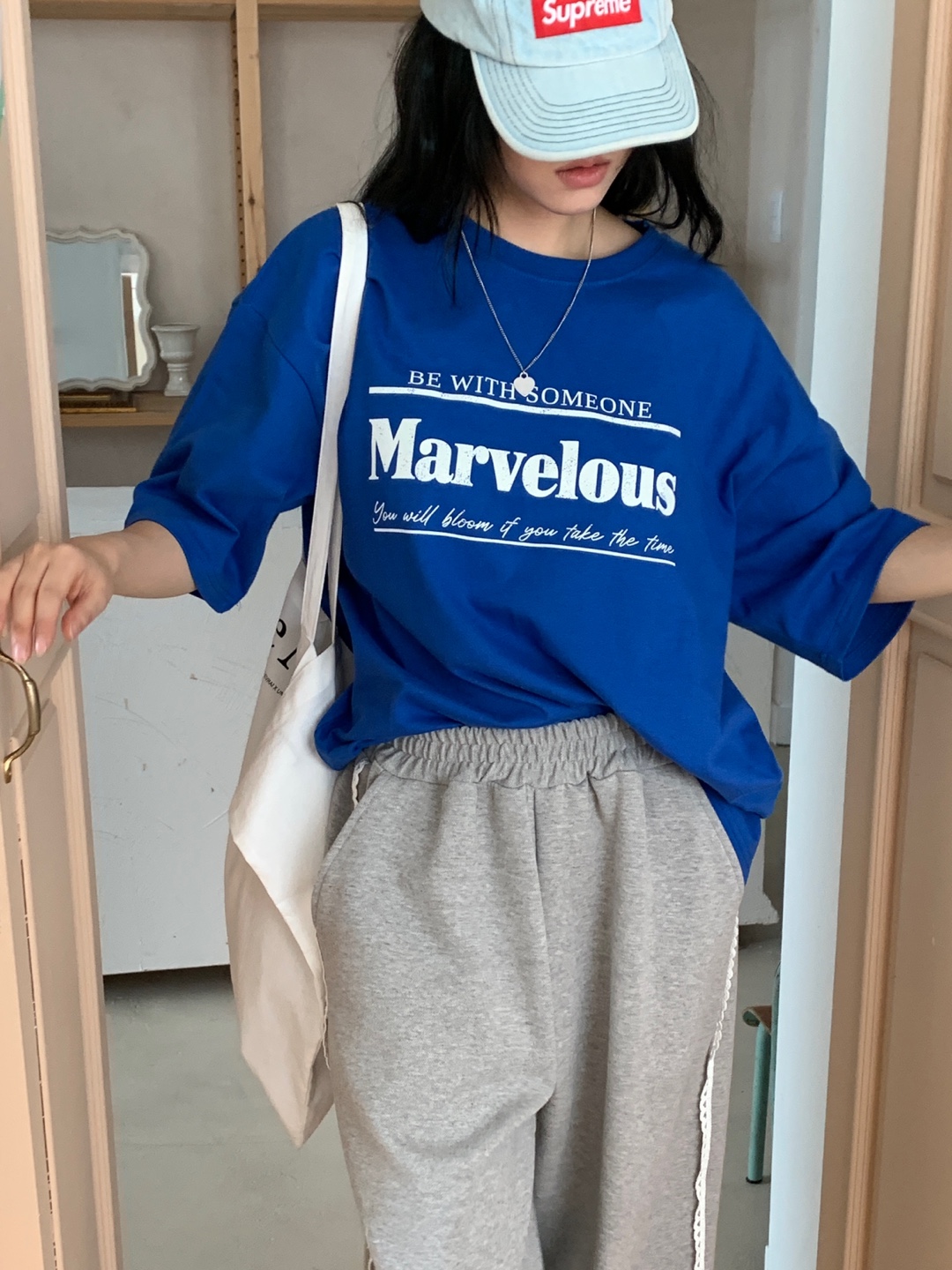 MarvelousロゴボクシーTシャツ | 詳細画像3