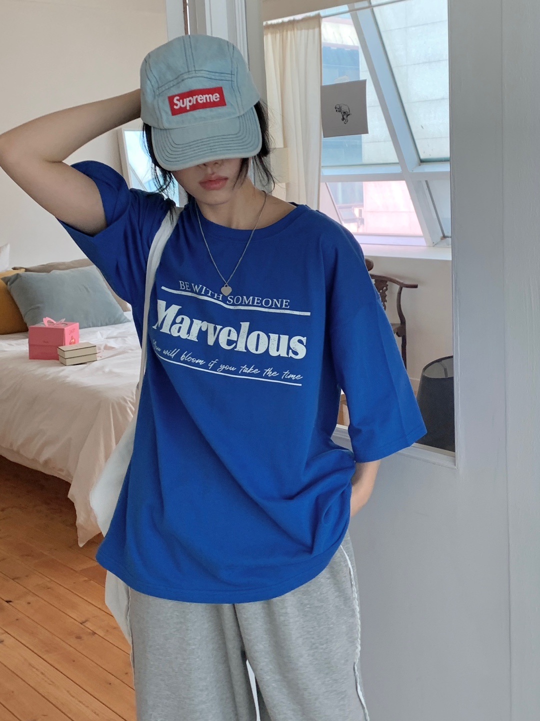 MarvelousロゴボクシーTシャツ | 詳細画像4