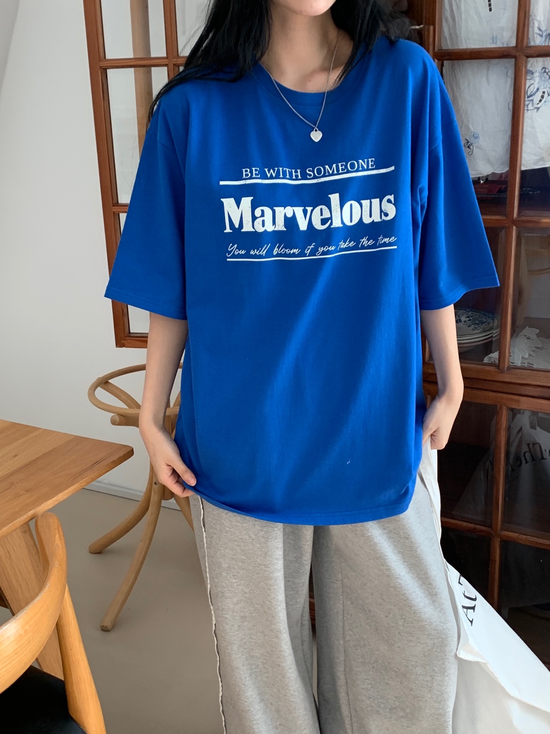 MarvelousロゴボクシーTシャツ | 詳細画像7