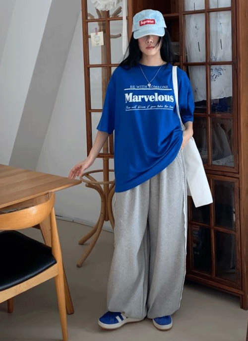 MarvelousロゴボクシーTシャツ | 詳細画像12