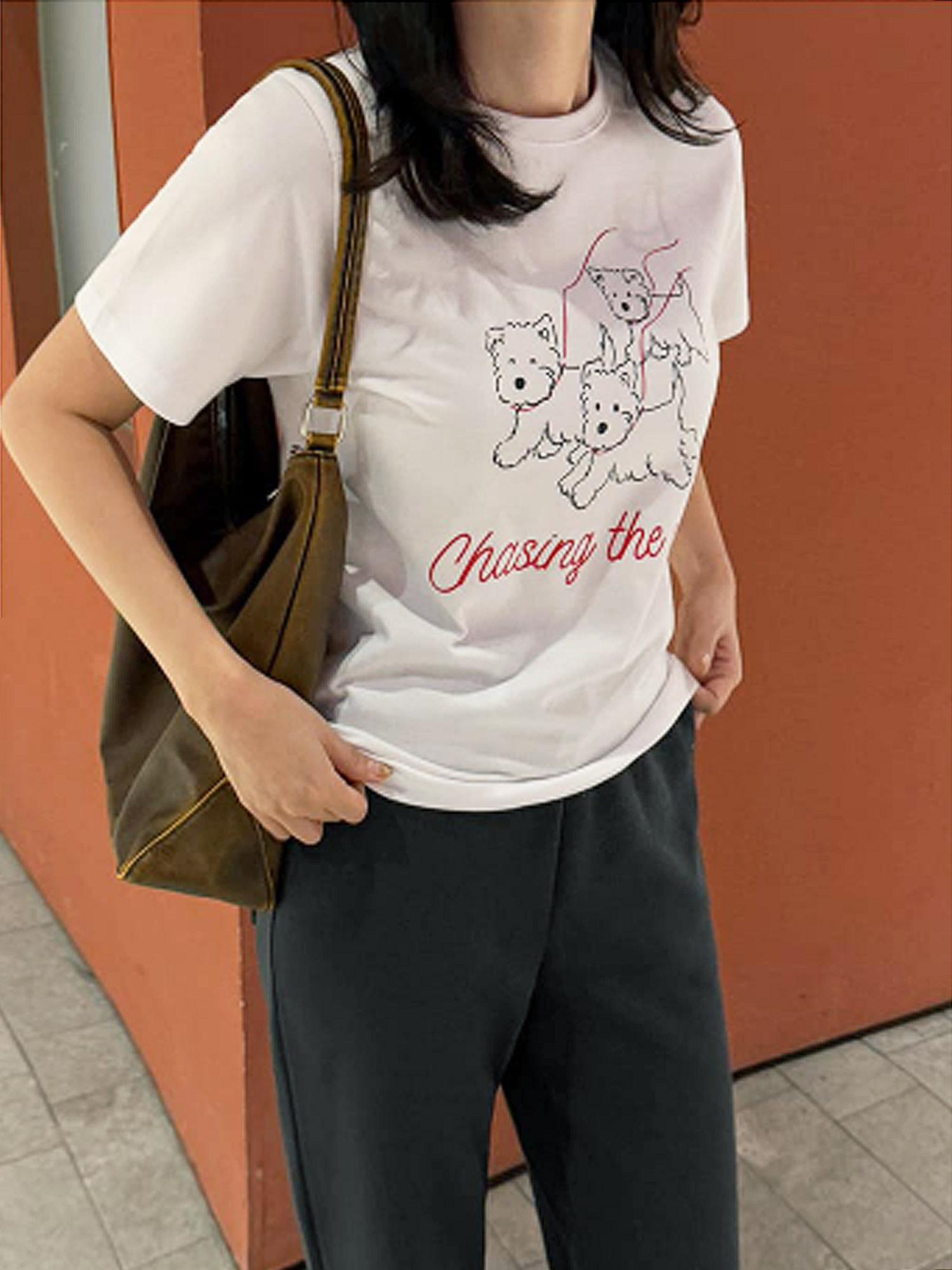 ドッグプリント半袖Tシャツ | 詳細画像7
