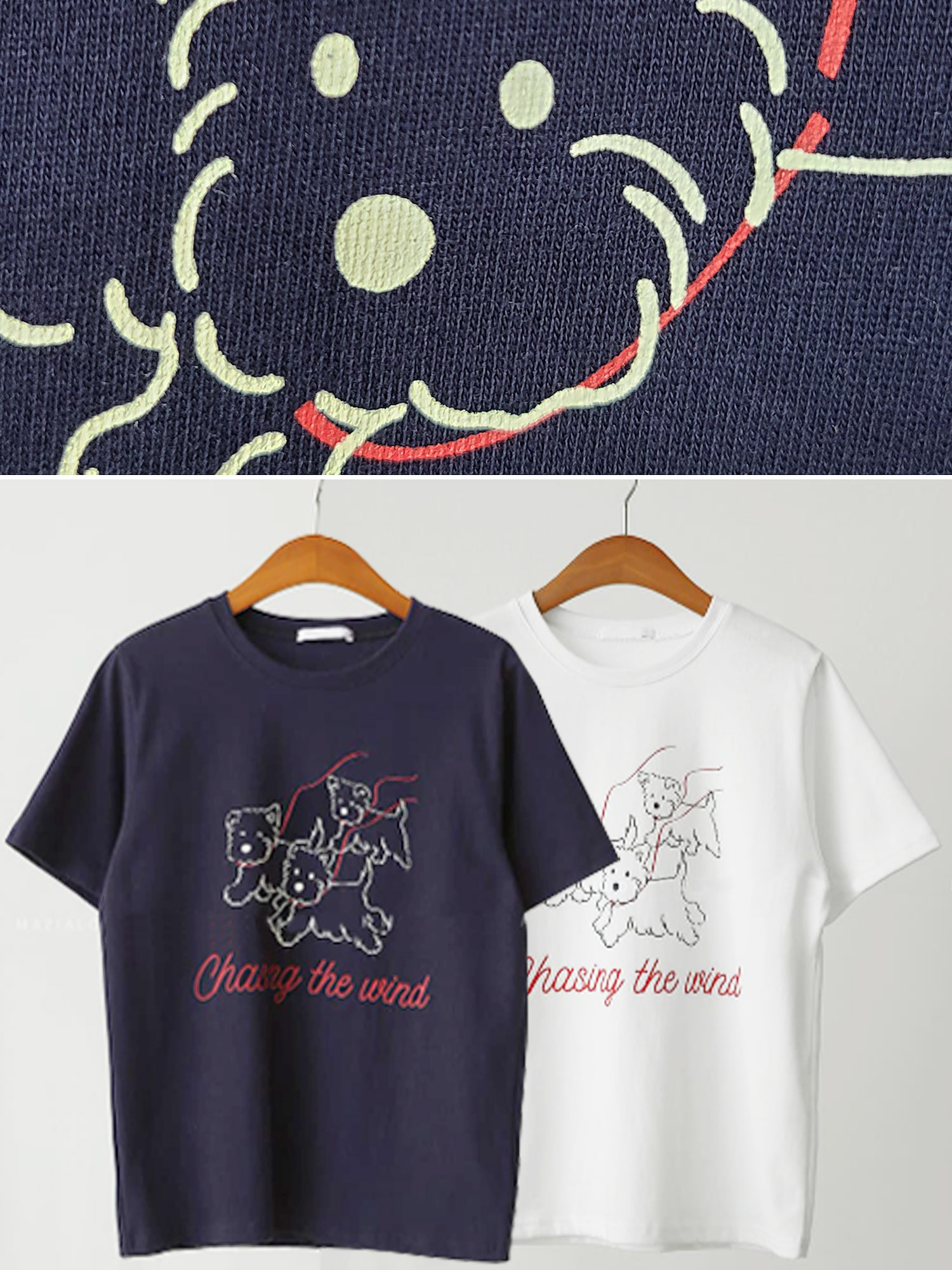 ドッグプリント半袖Tシャツ | 詳細画像13