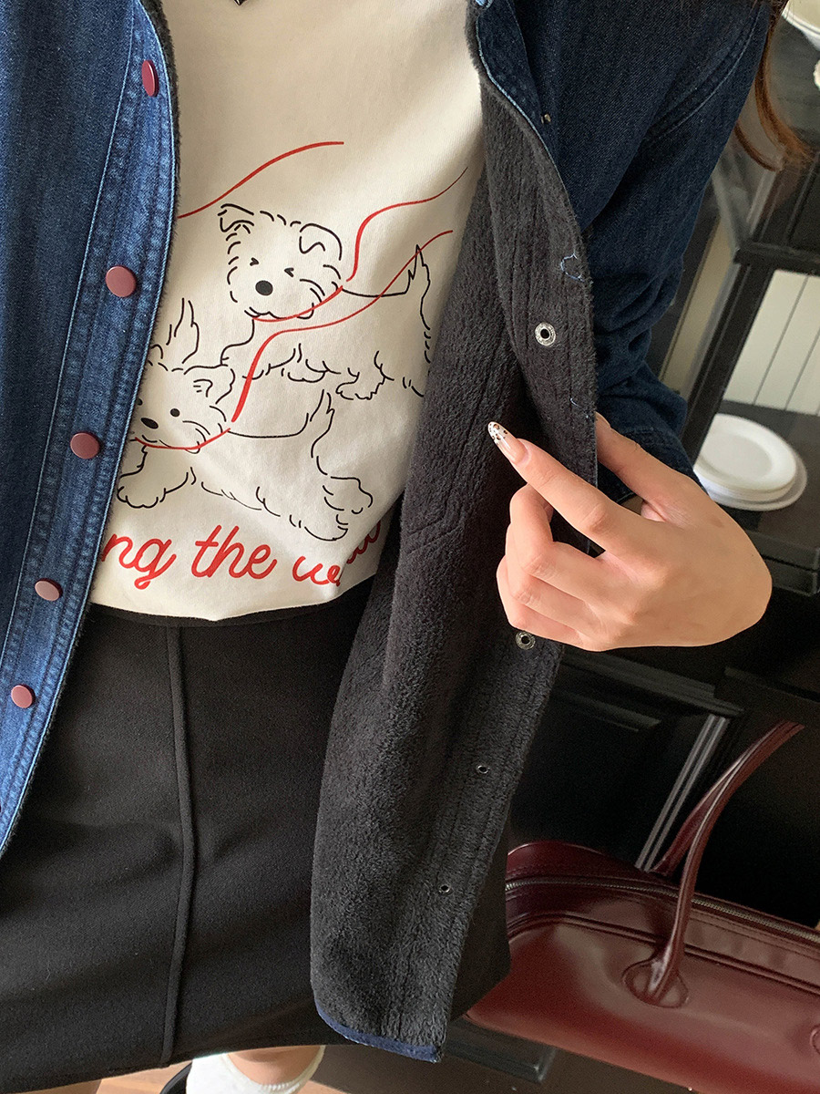 ドッグプリント半袖Tシャツ | 詳細画像11