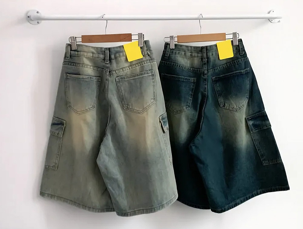 ドロストカーゴバミューダデニムパンツ | 詳細画像15