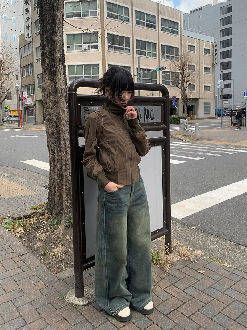 ビンテージワイドデニムパンツ | anyonemore | 詳細画像1