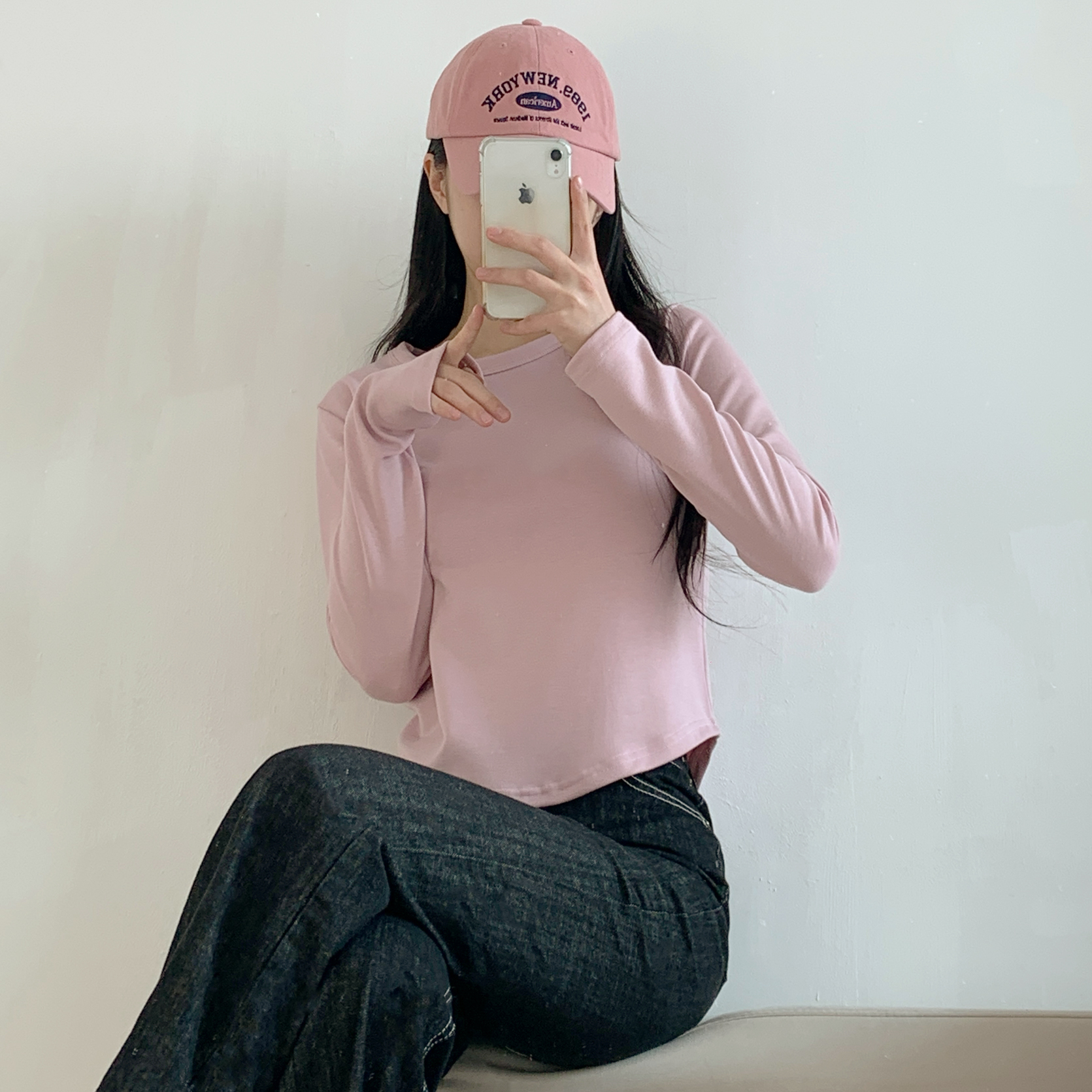 ラウンドヘムクロップドTシャツ | 詳細画像9
