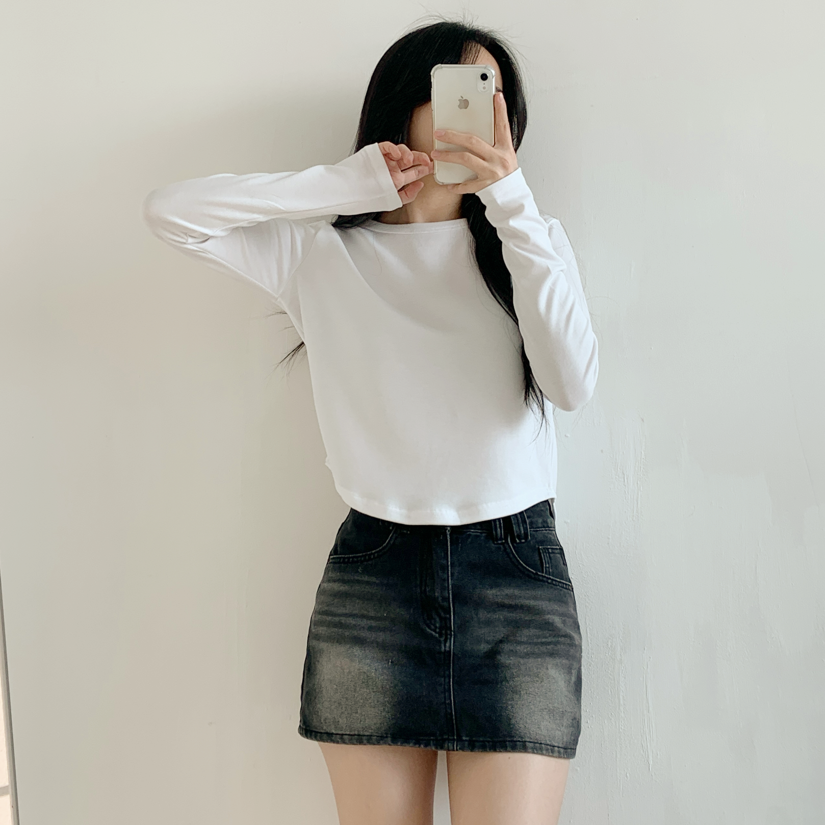 ラウンドヘムクロップドTシャツ | 詳細画像17