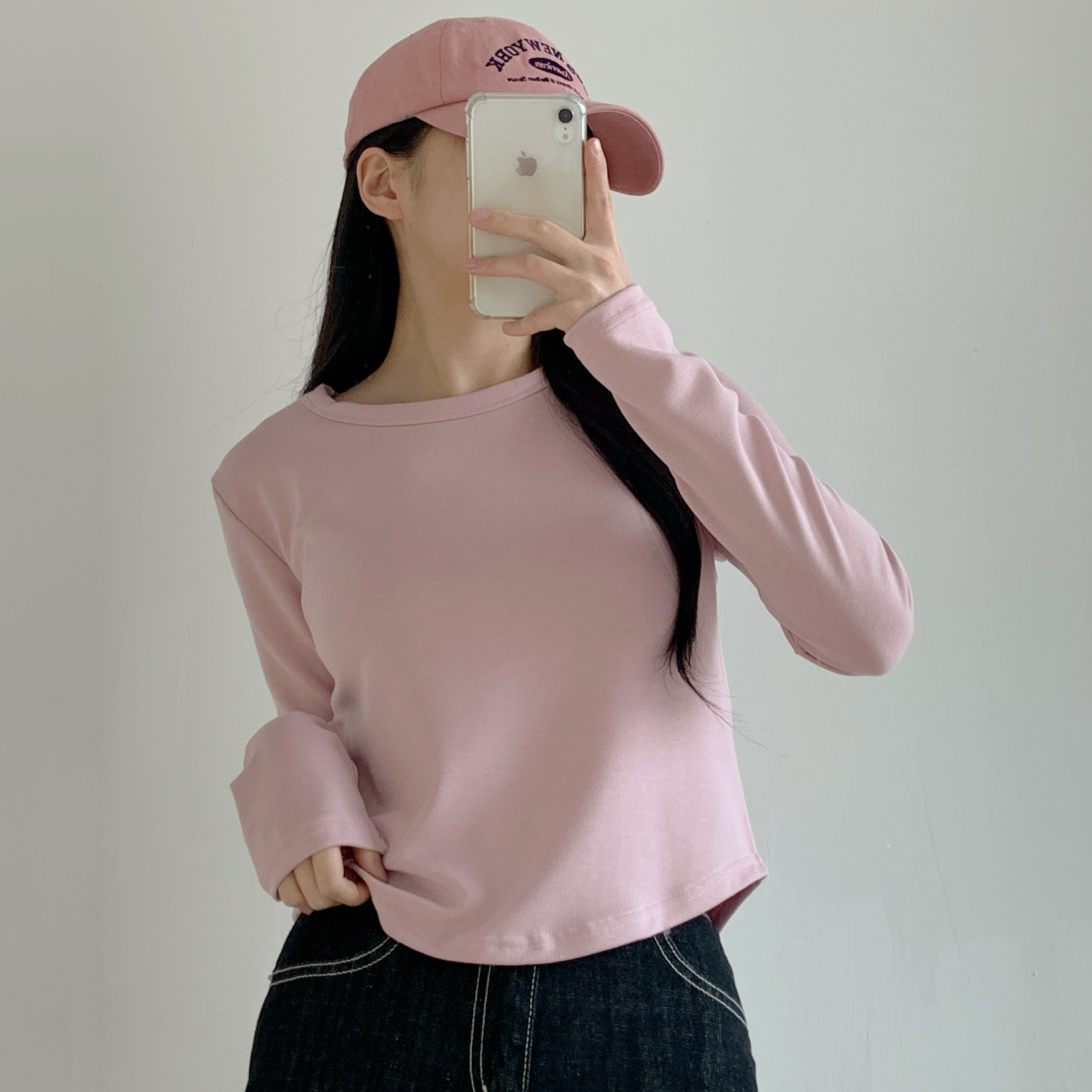 ラウンドヘムクロップドTシャツ | 詳細画像6