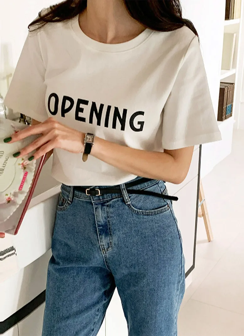 OPENINGロゴ半袖Tシャツ | 詳細画像1