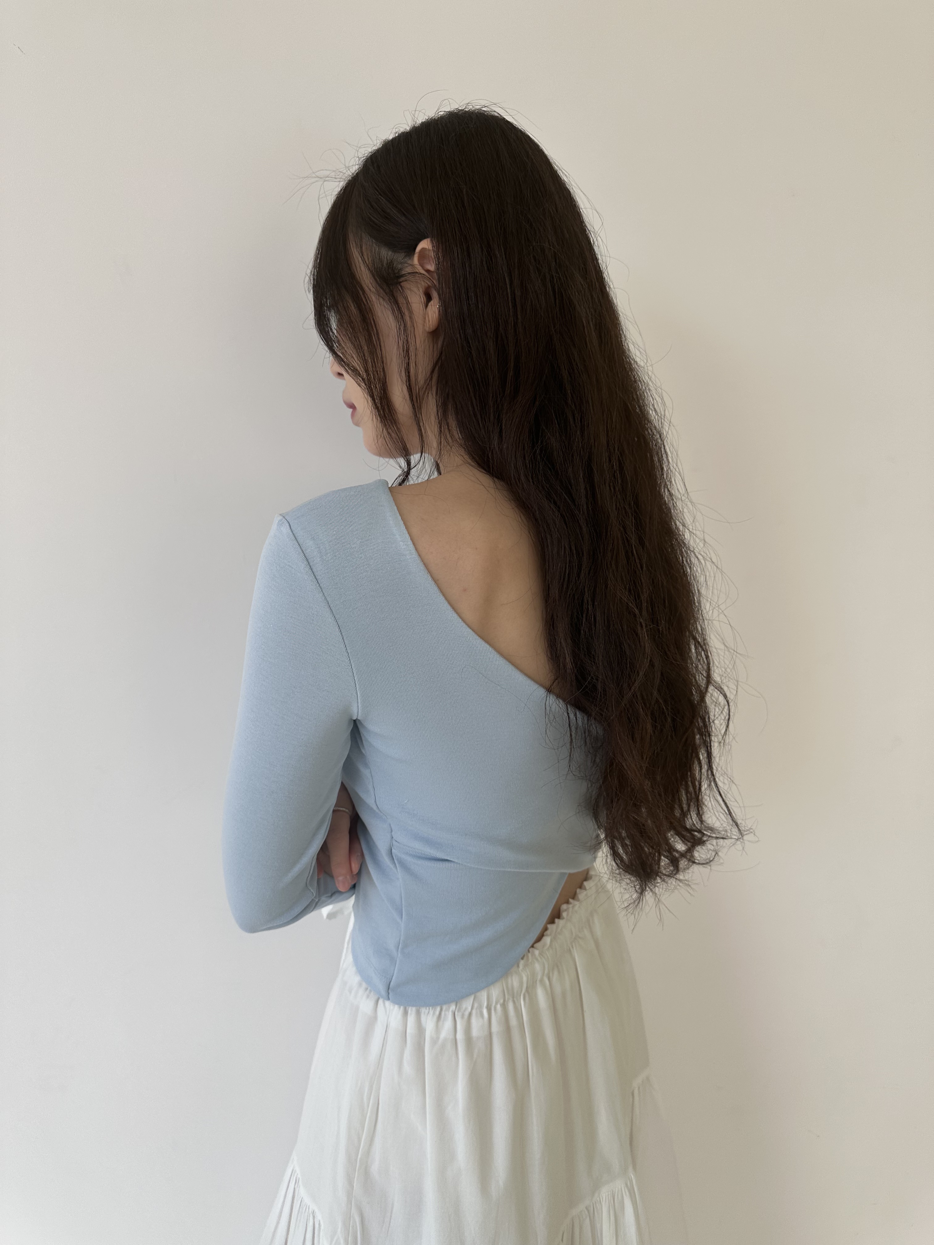 バッククロスクロップドTシャツ | 詳細画像12