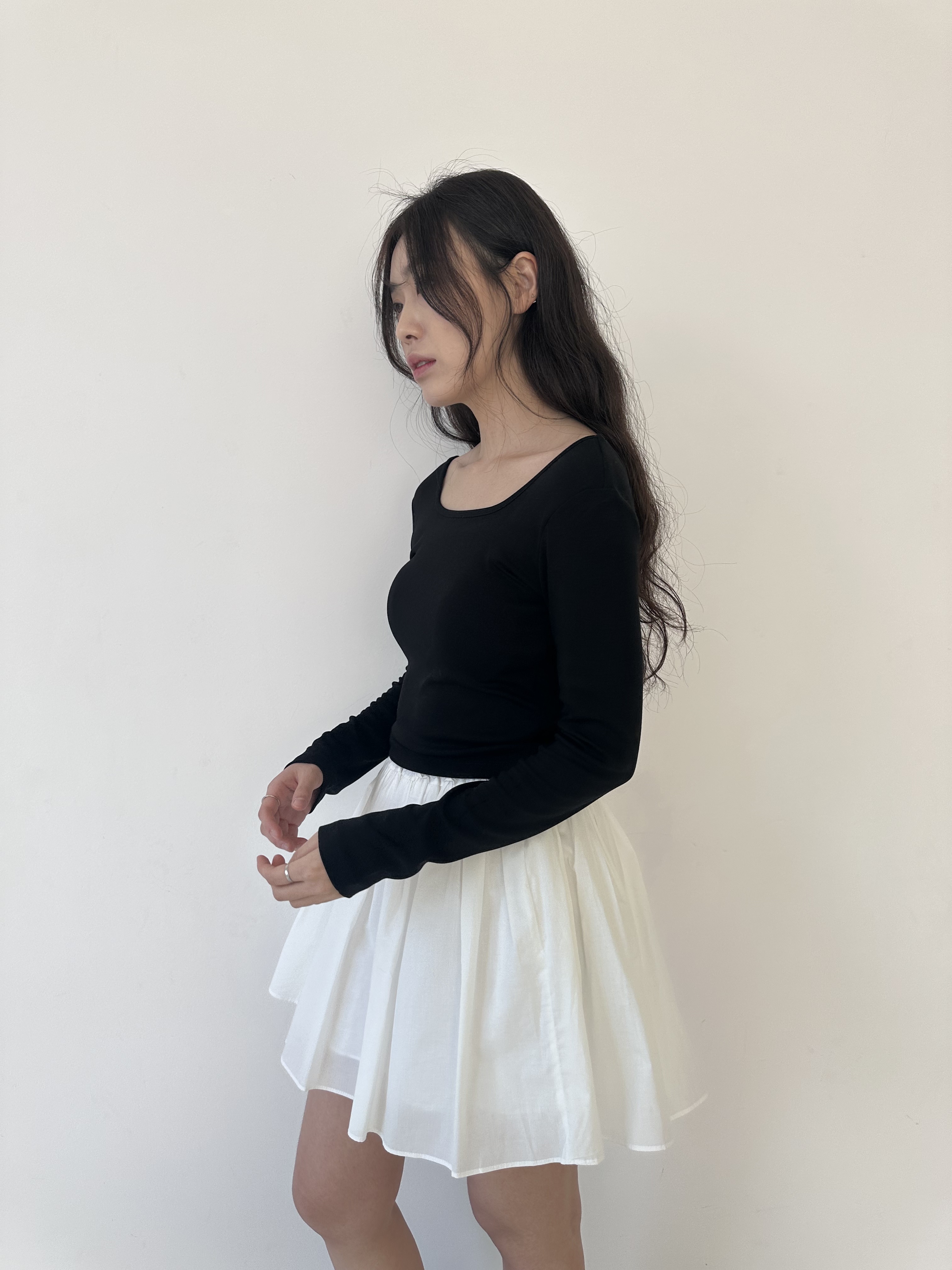 バッククロスクロップドTシャツ | 詳細画像14