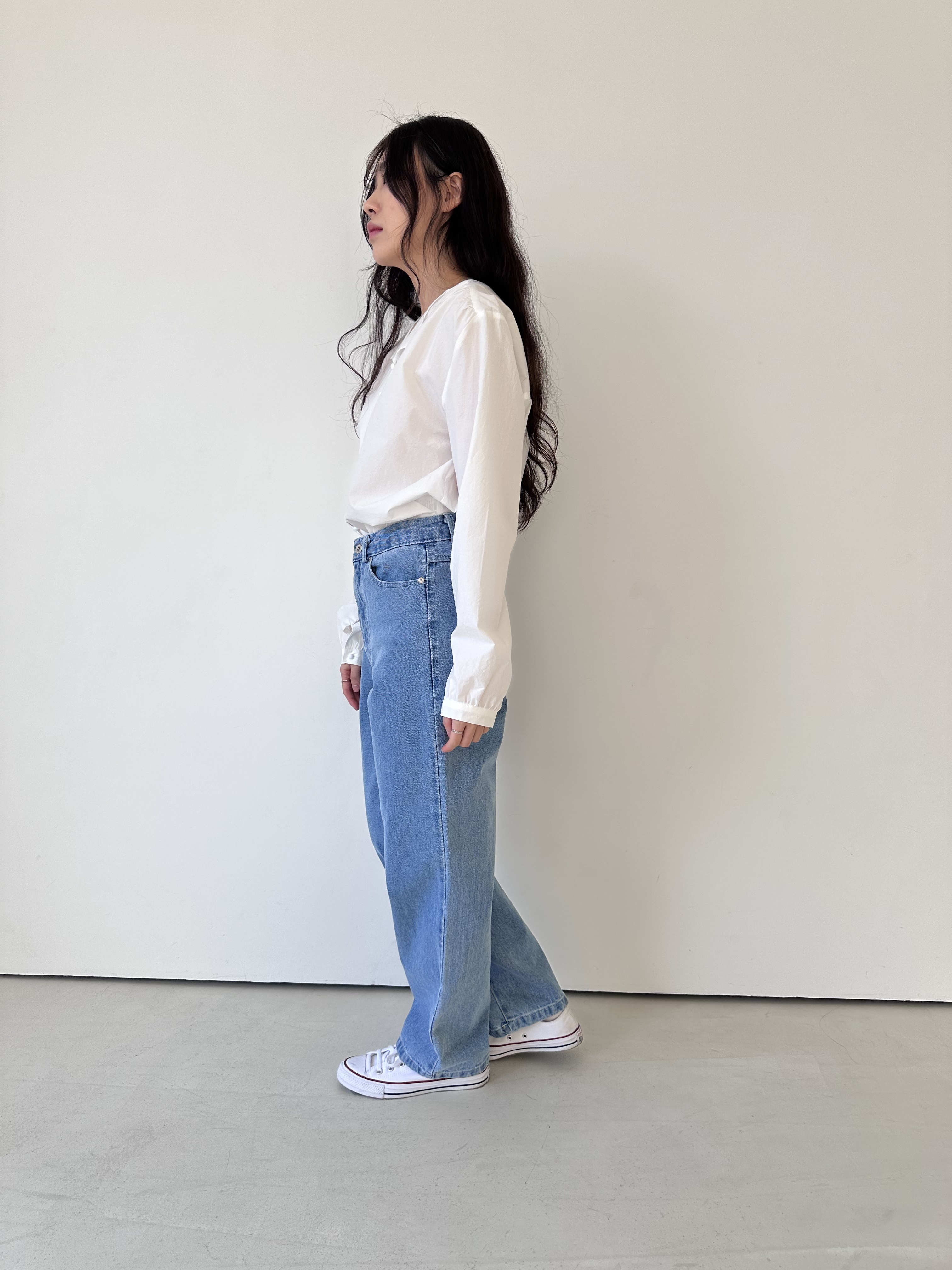 ストレートライトブルーデニムパンツ | 詳細画像11