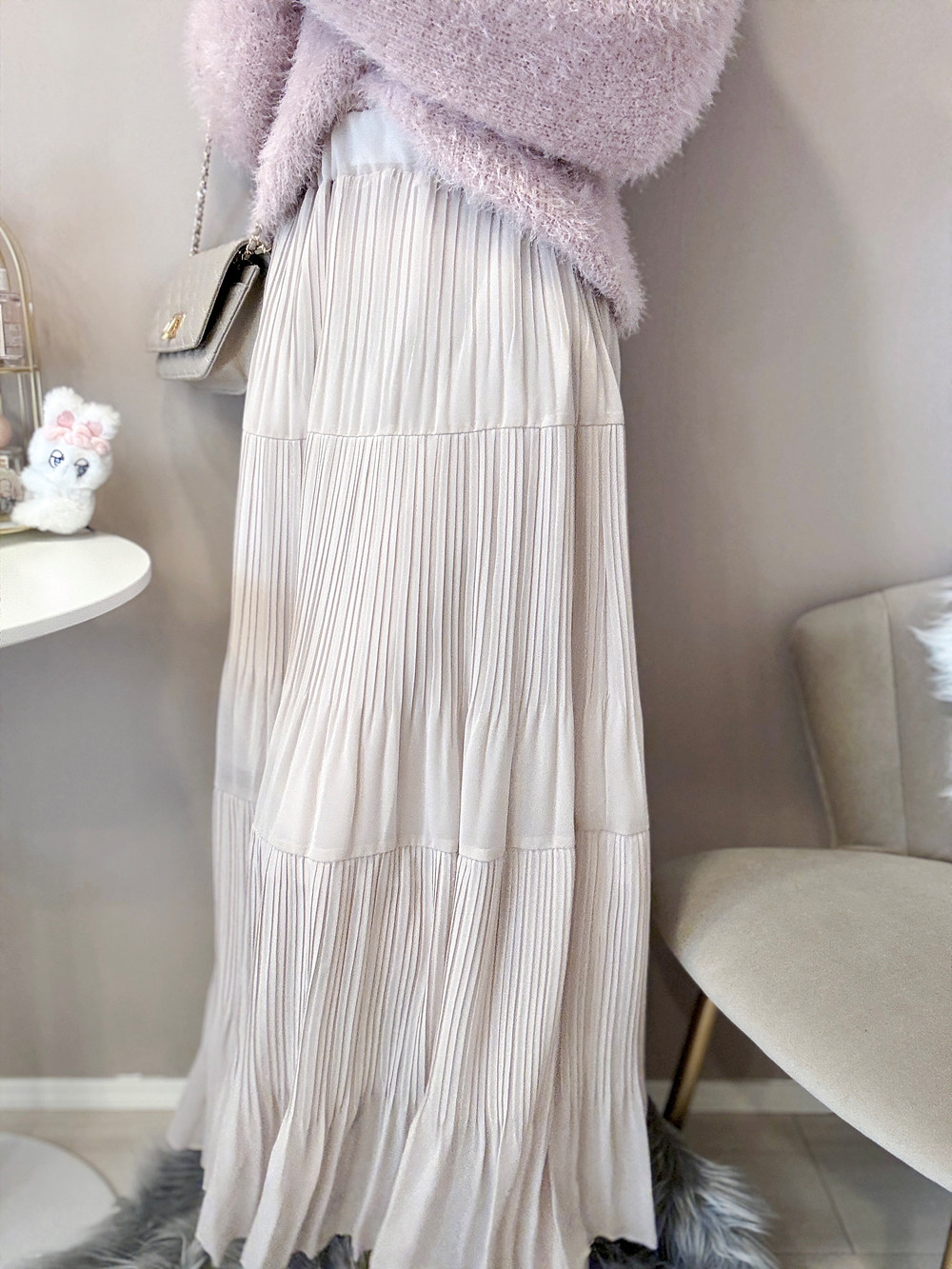 新品 TO BE CHIC 2025 シフォンプリーツスカート シフォンプリーツロングスカート | レディースファッション通販 - DHOLIC
