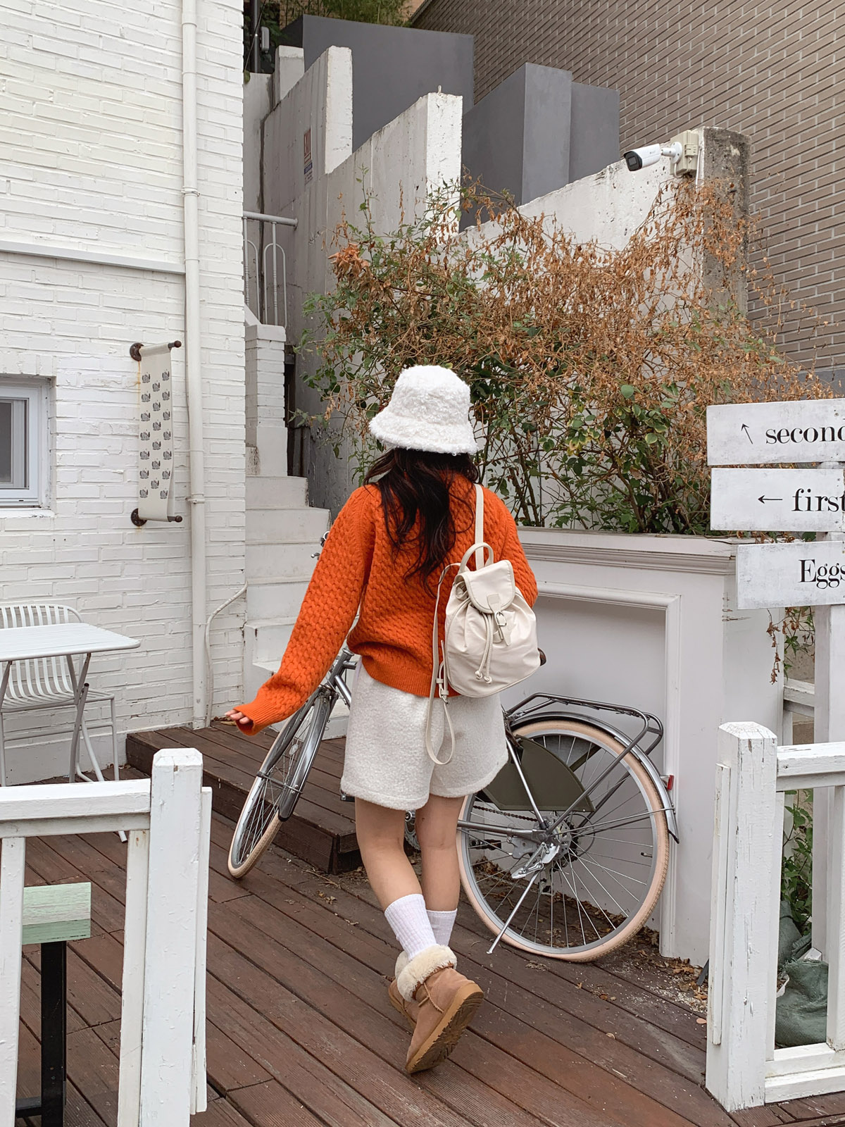 バックゴムタックブークレショートパンツ | 詳細画像4