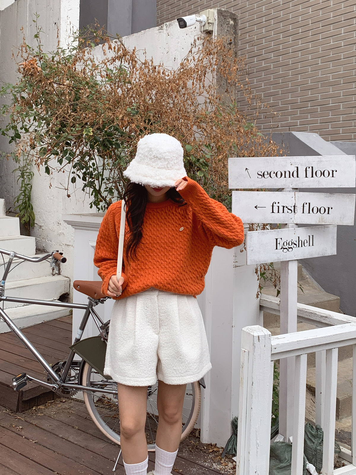 バックゴムタックブークレショートパンツ | 詳細画像5
