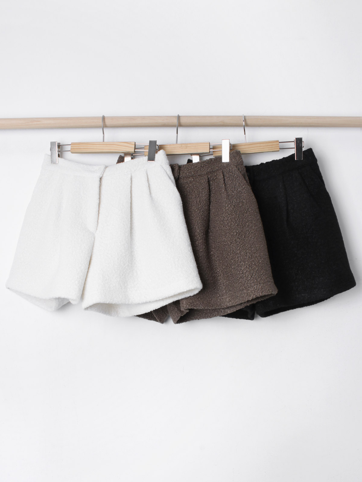 バックゴムタックブークレショートパンツ | 詳細画像14