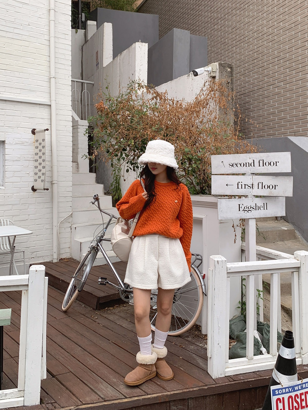 バックゴムタックブークレショートパンツ | 詳細画像2
