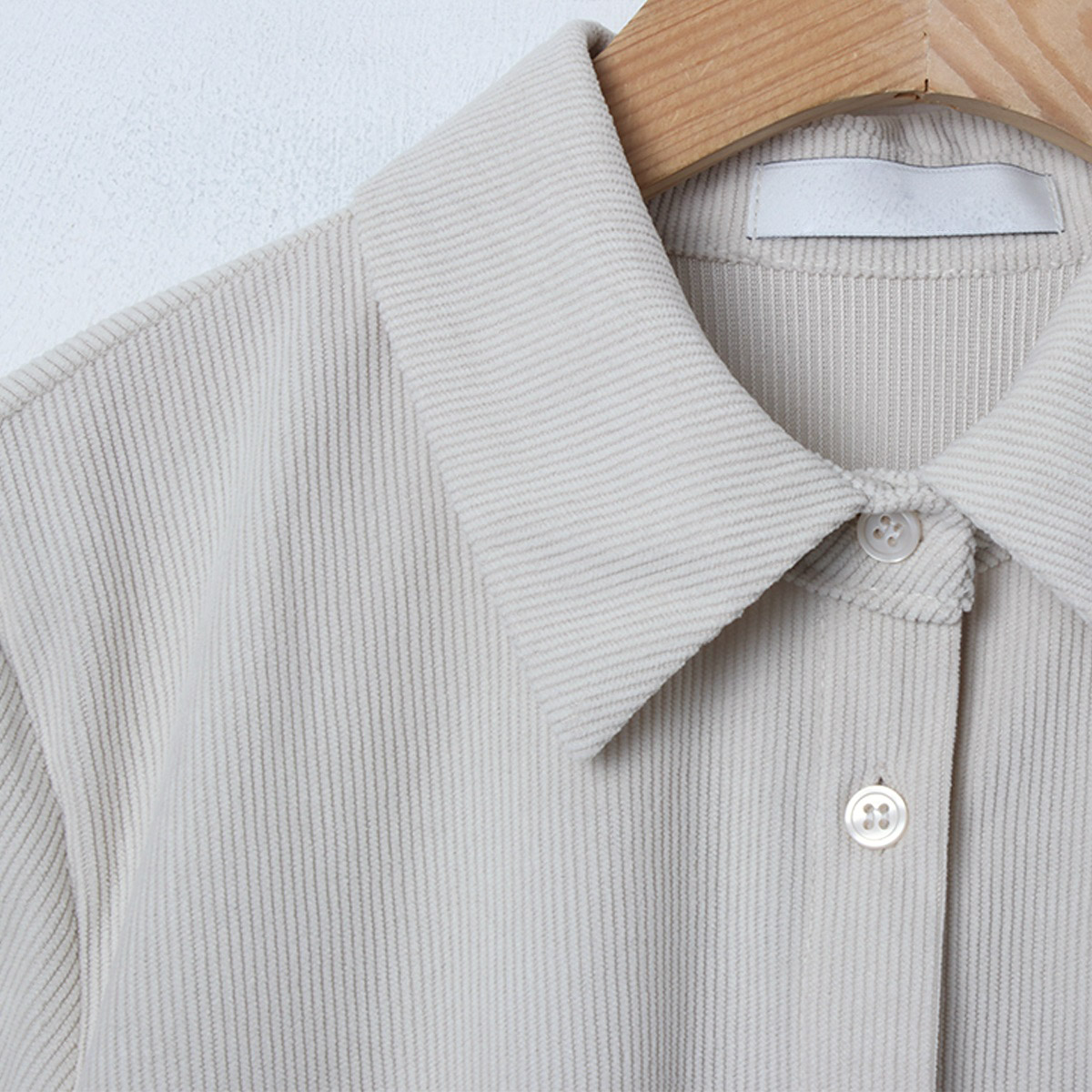 コーデュロイワンポケットダーツスリムシャツ | 詳細画像10