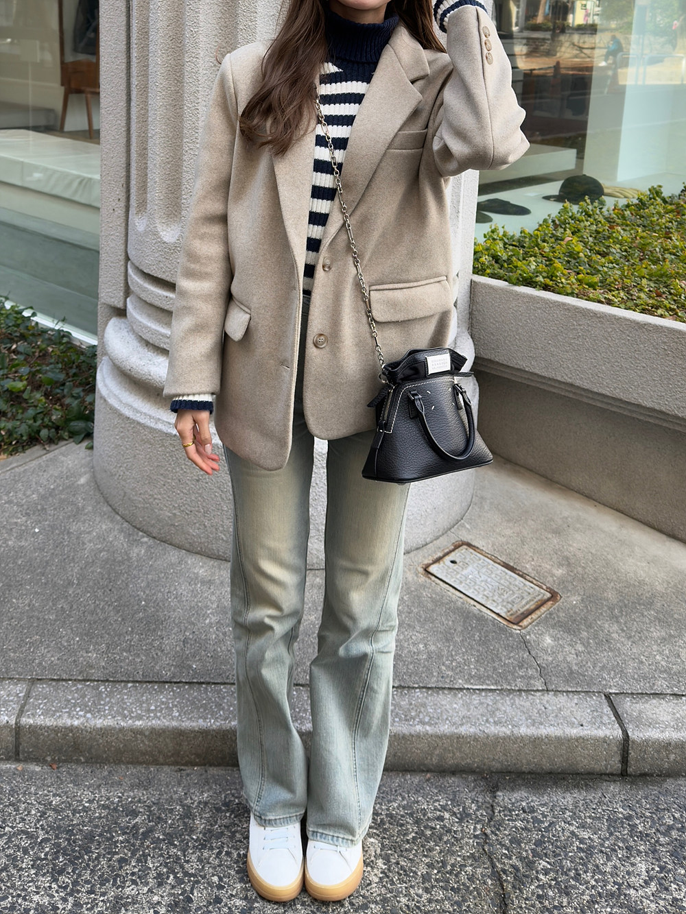 2TYPEウォッシュフレアデニムパンツ | 詳細画像8