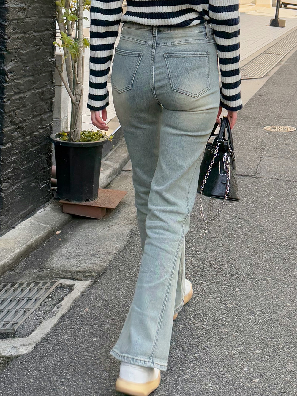 2TYPEウォッシュフレアデニムパンツ | 詳細画像9